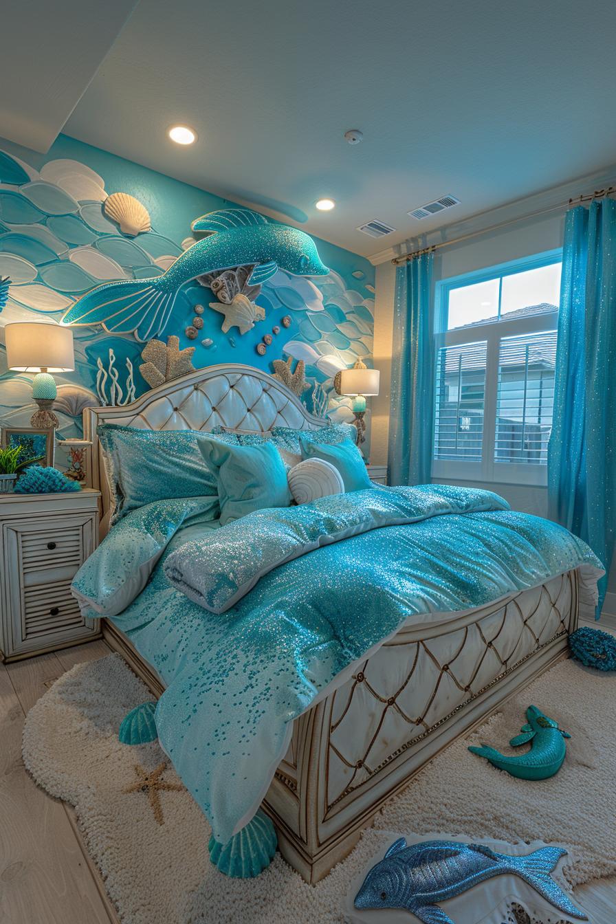 9. Enchanting Mermaid Lagoon Bedroom Inspiration-0