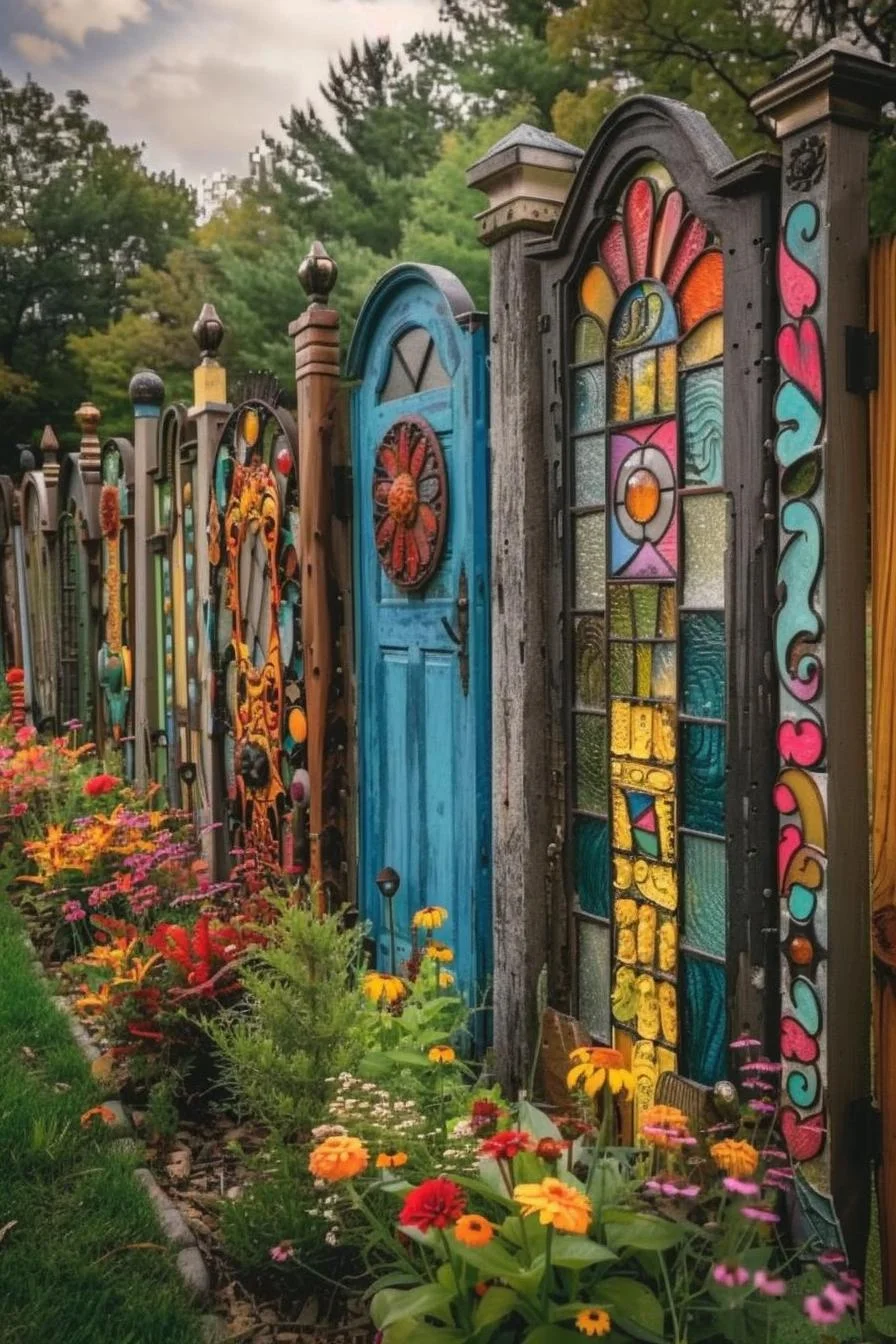 10. Groovy Garden Fence Designs-1