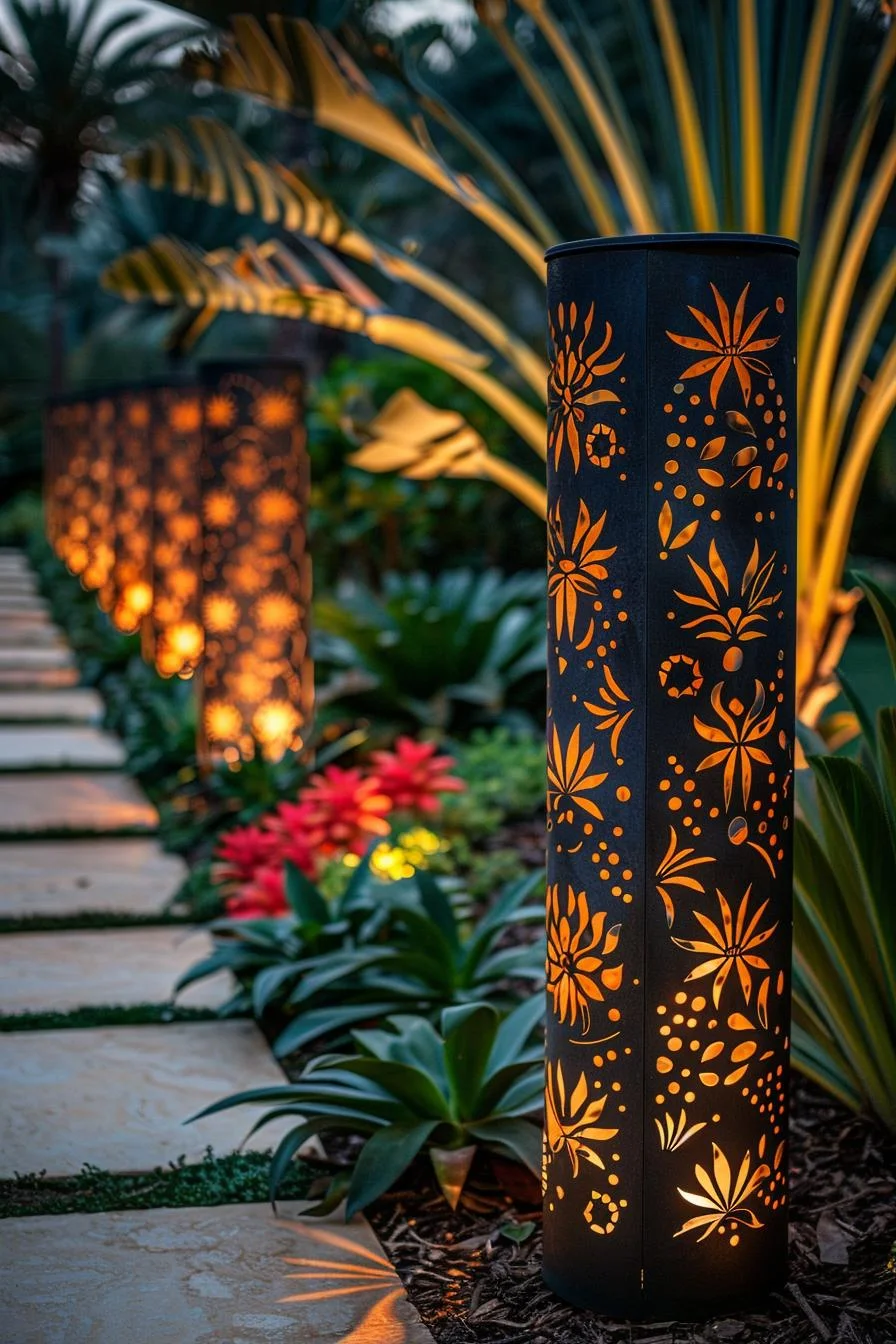 19. Metal Column Decoration Inspiration-0
