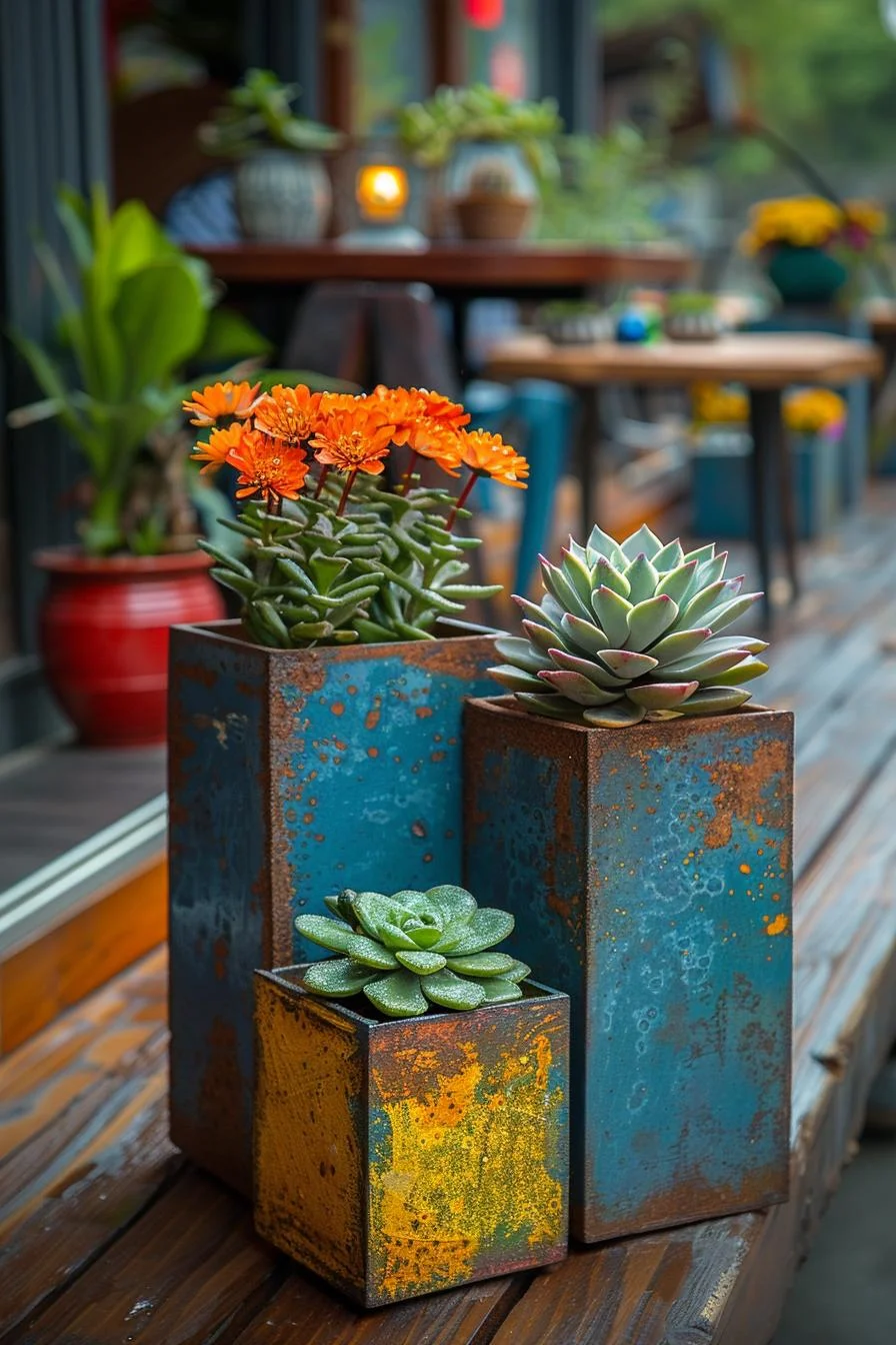 26. Metal Planter Frame Creations-0
