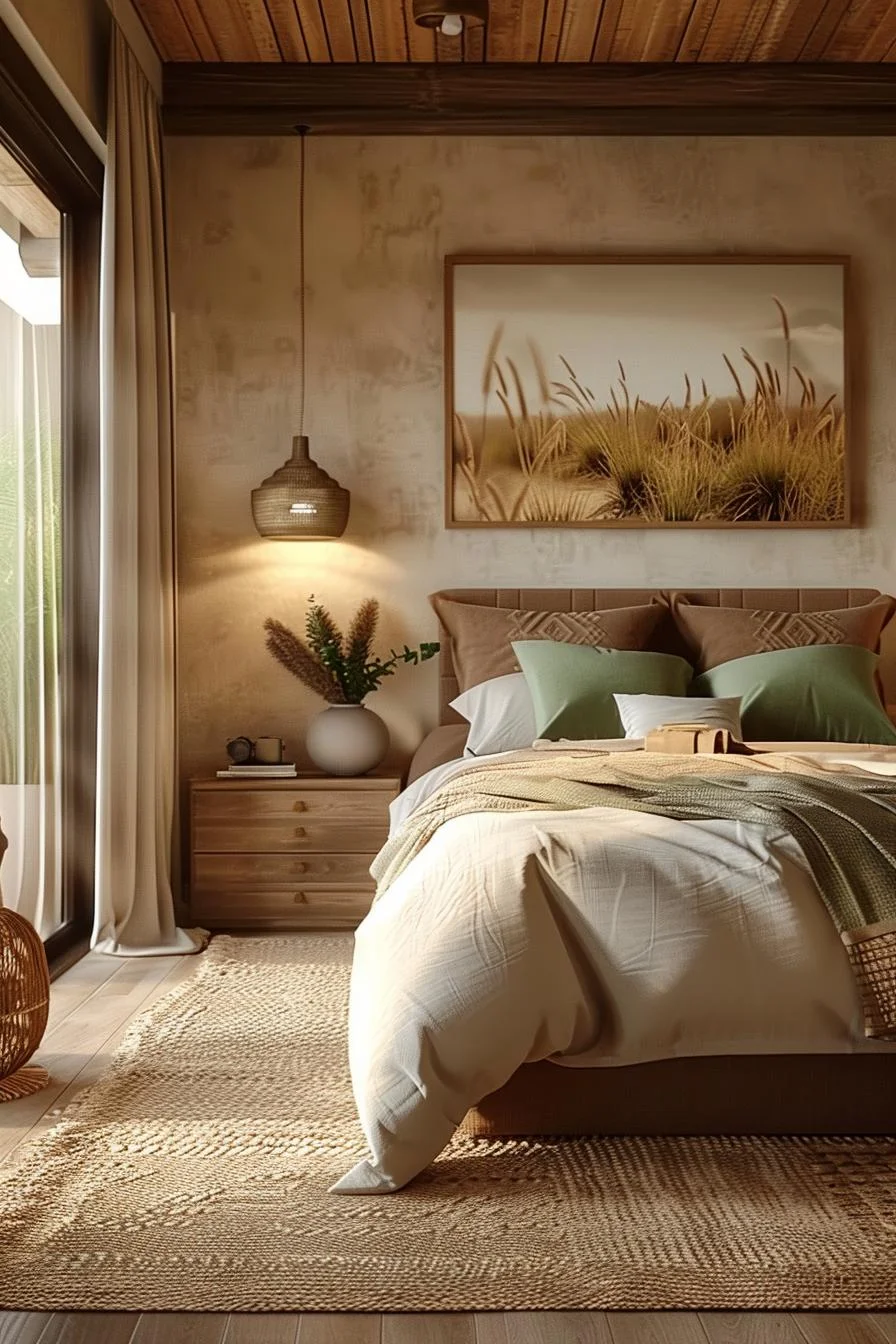 16. Natural Prairie Bedroom Decor-1