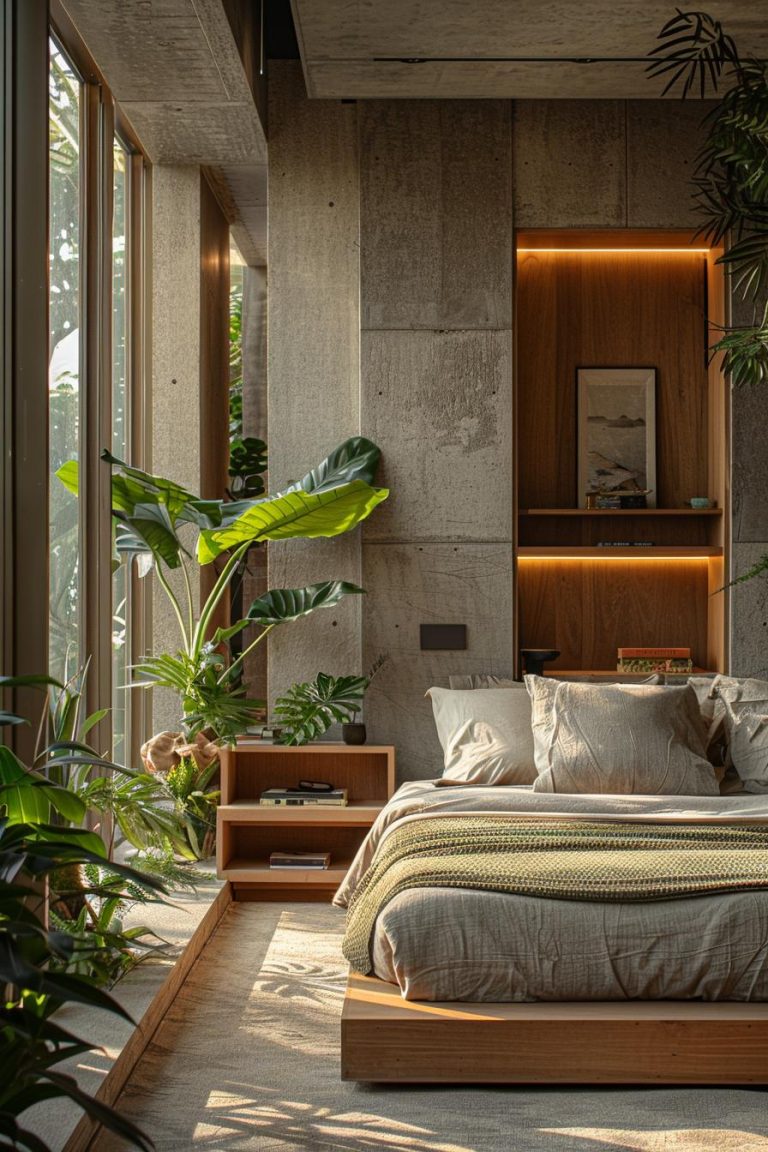 19 Best Earthy Modern Bedroom Ideas For A Cozy Retreat - Lovely Harbor
