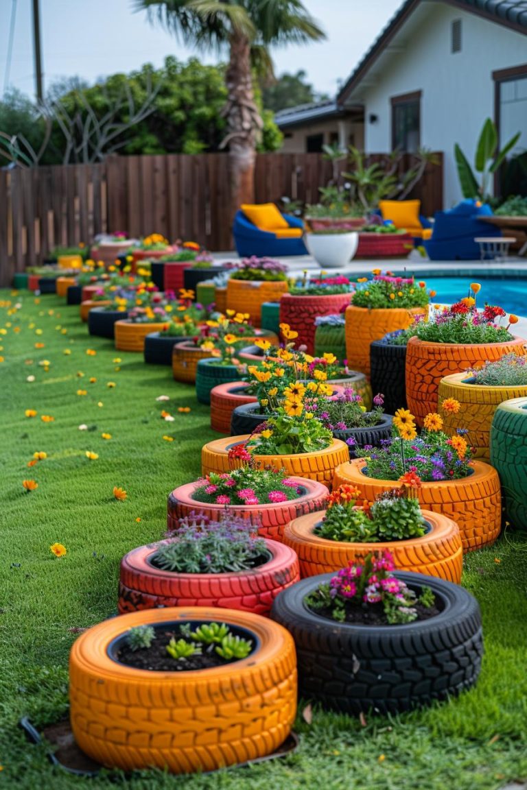 33 Creative DIY Yard Art Ideas You’ll Love To Craft - Lovely Harbor