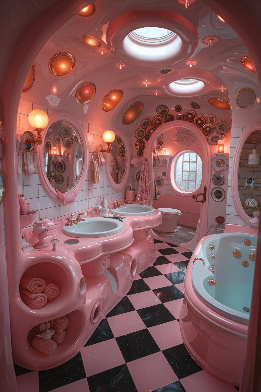 7. Whimsical Wonderland-Inspired Bathroom Decor-1