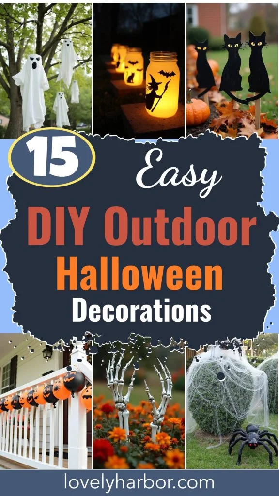 15 Easy DIY Outdoor Halloween Decorations to Try 1 15 Easy Diy Outdoor Halloween Decorations To Try