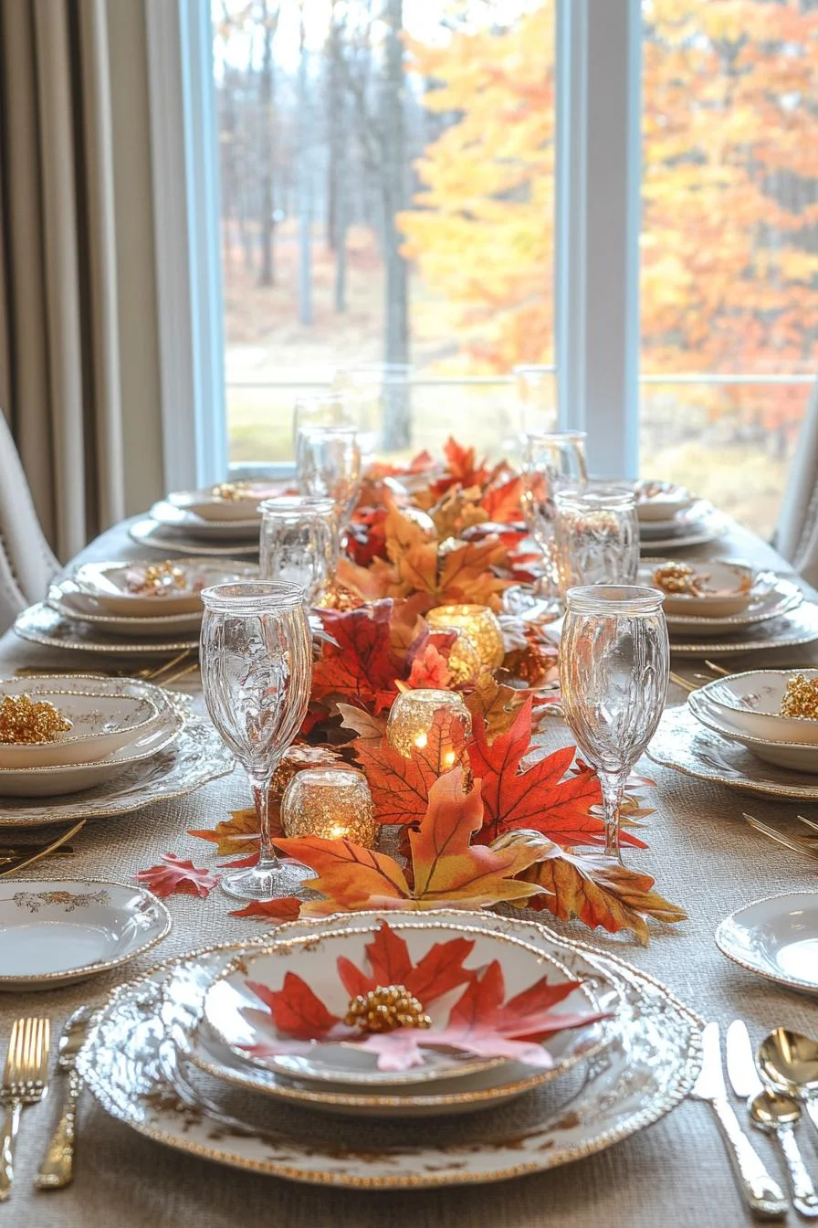 7. Autumn Elegance Table Runner-2