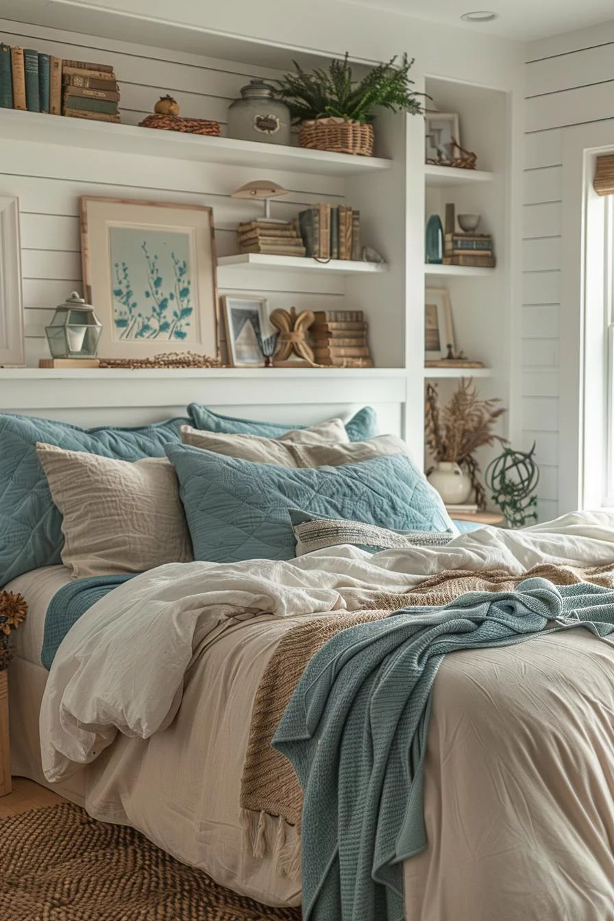 15 Clever Tiny Bedroom Ideas You Must See 3 1. Bedroom Storage Solutions: Bedside Shelving-1