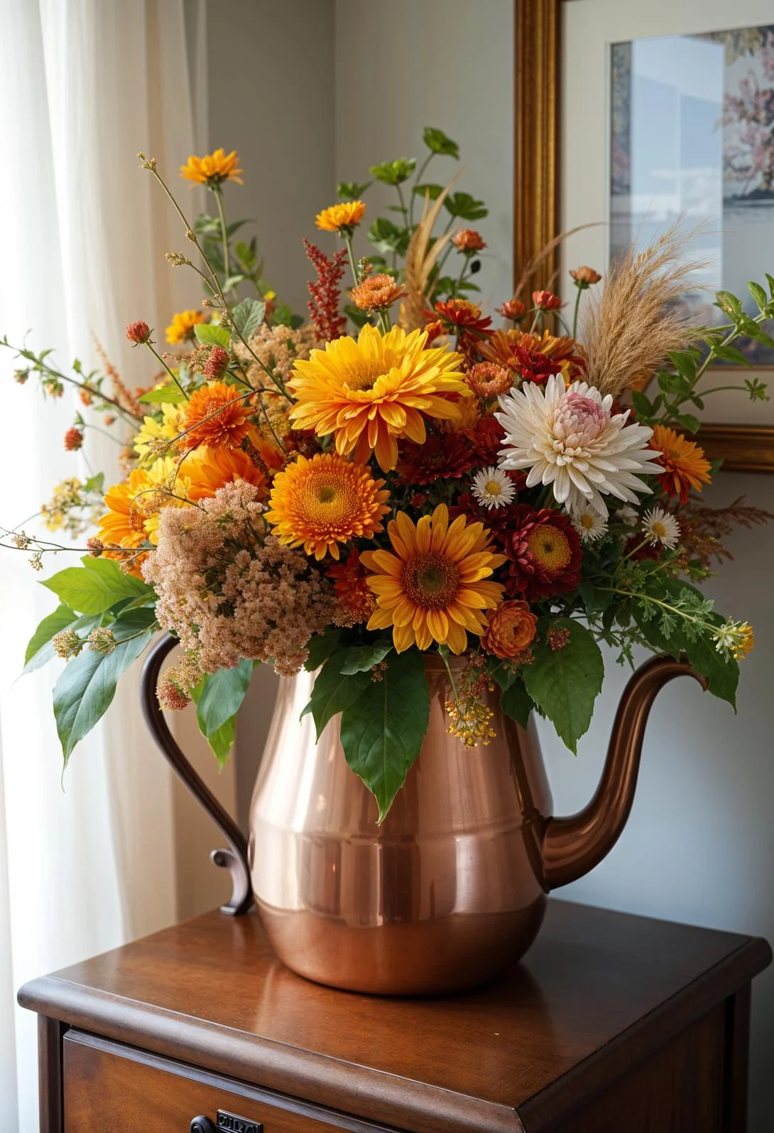 12. Copper Kettle Floral Repurpose-0