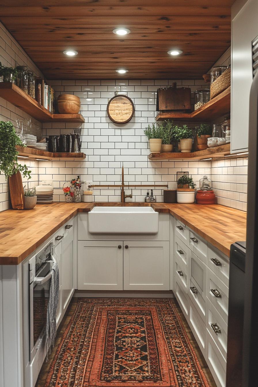 18. Cozy Butcher Block Countertops for Apartments-0