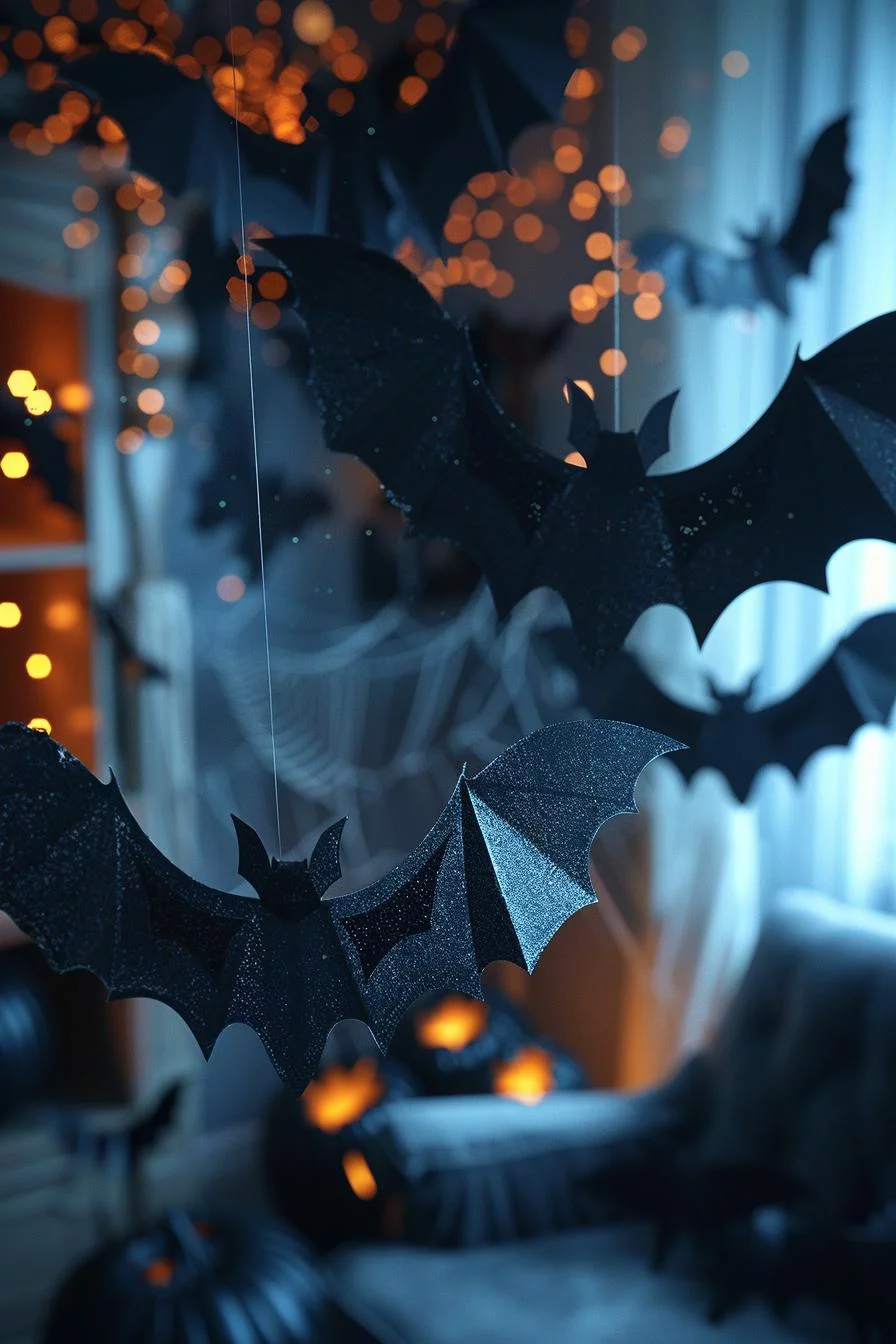 13. Fluttering Bat Decor Mobile-4
