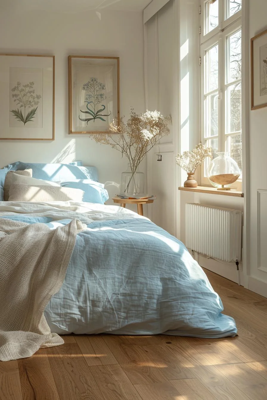 15 Clever Tiny Bedroom Ideas You Must See 20 8. Light Bedroom Color Ideas-1