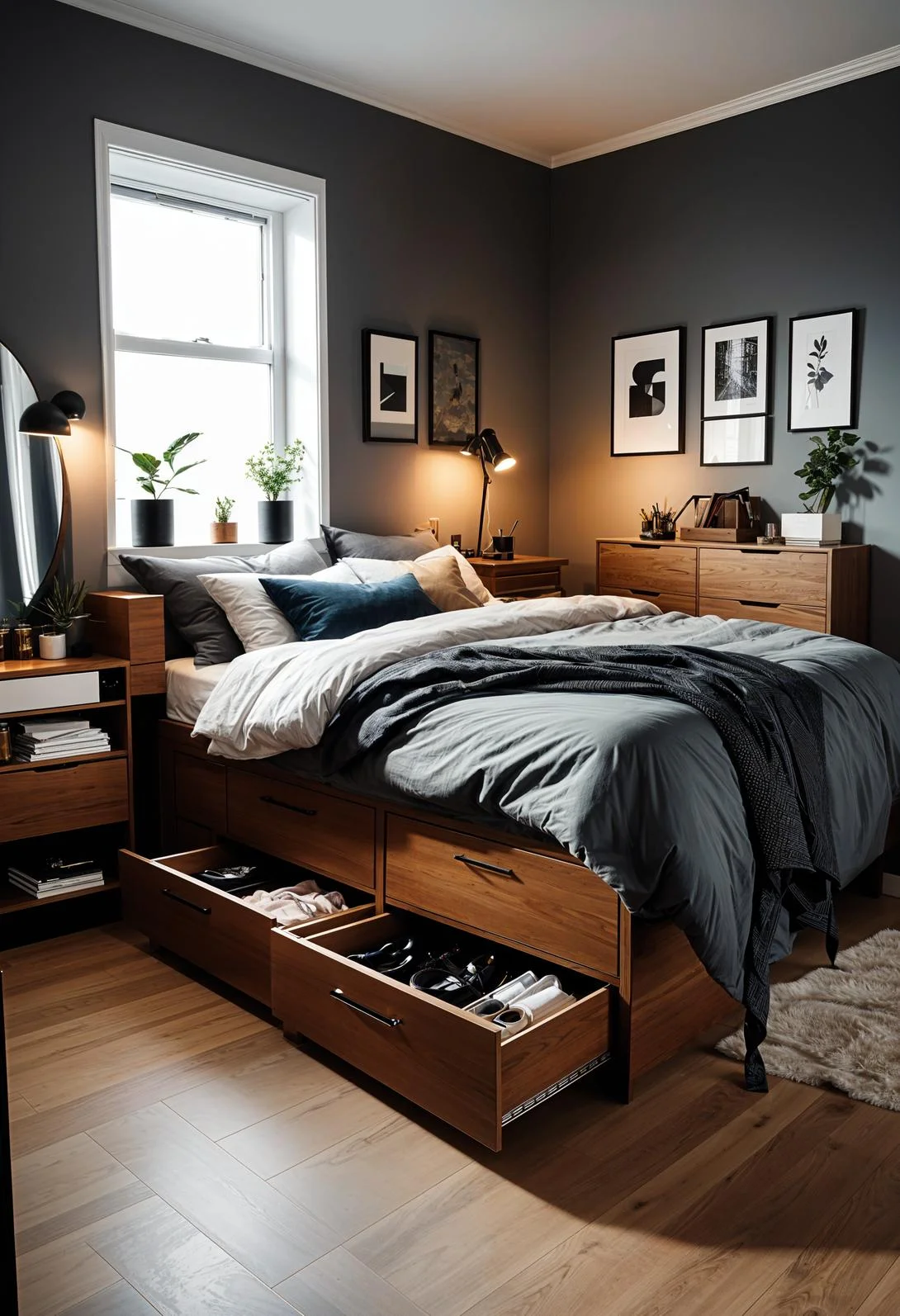 15 Clever Tiny Bedroom Ideas You Must See 5 2. Maximizing Bedroom Storage Space-0