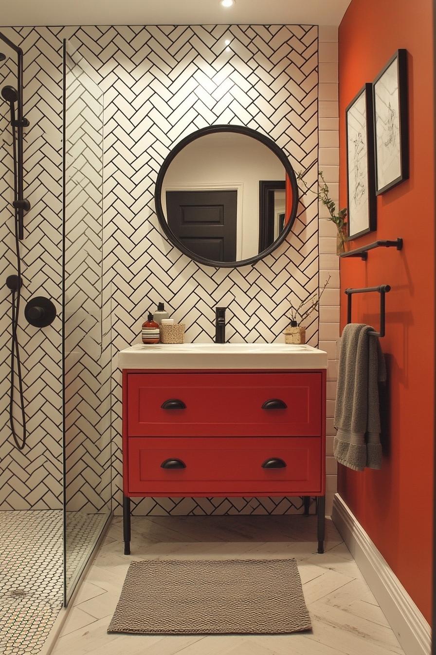 15. Modern Geometric Wallpaper Ideas-0