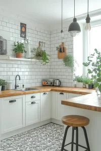 Nordic Style Kitchen Countertops 0