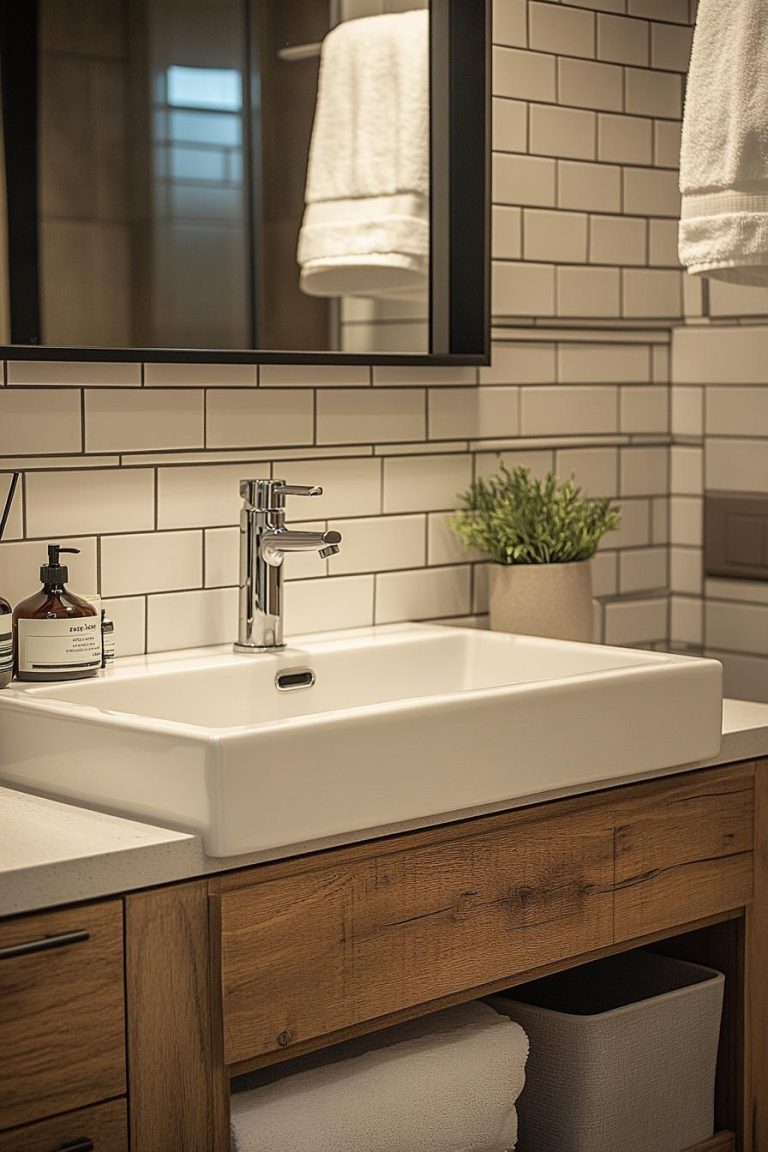 25 Genius Tiny Bathroom Ideas For Your Makeover - Lovely Harbor