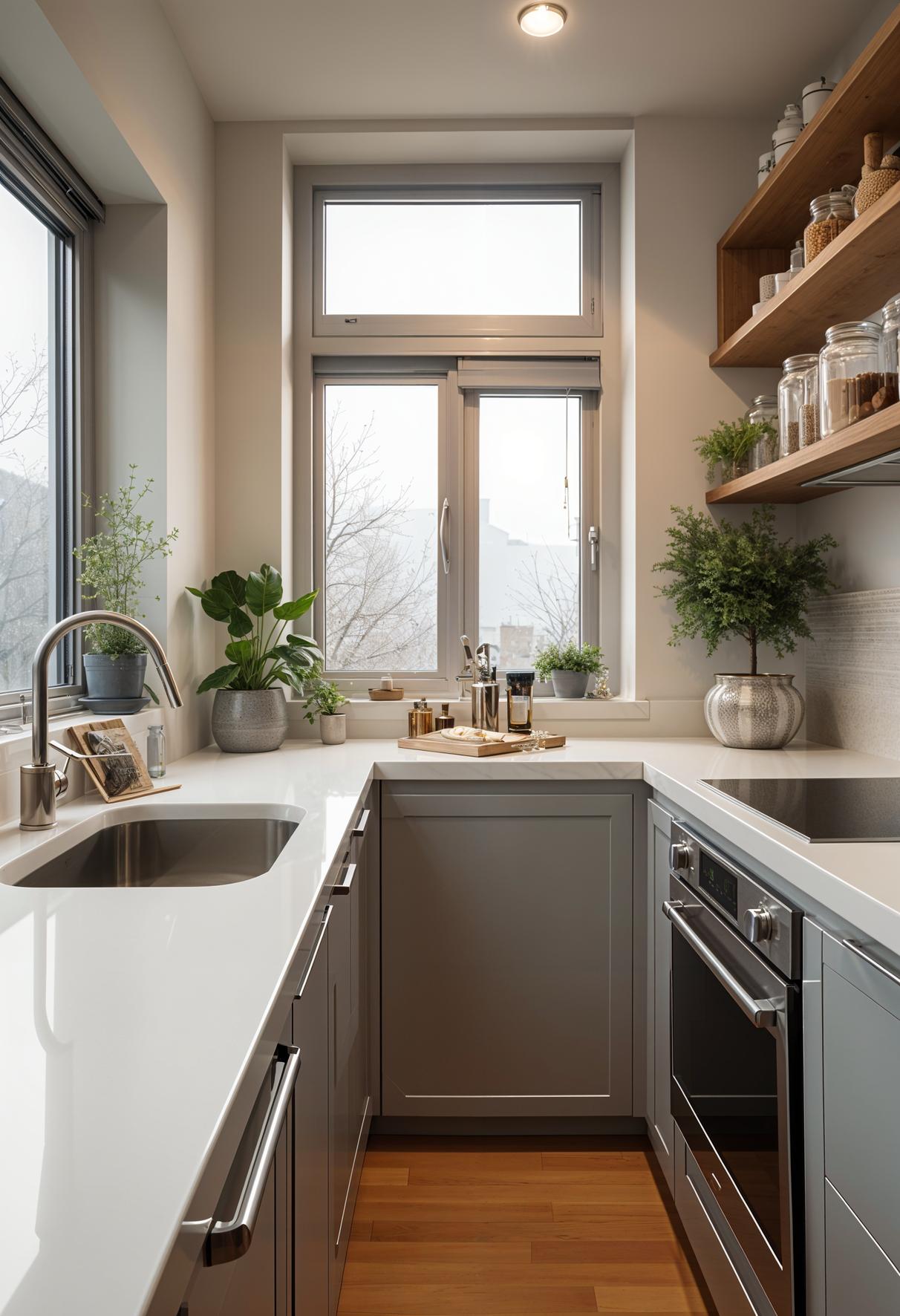 15. Space-Saving Corner Sinks in Kitchens-0