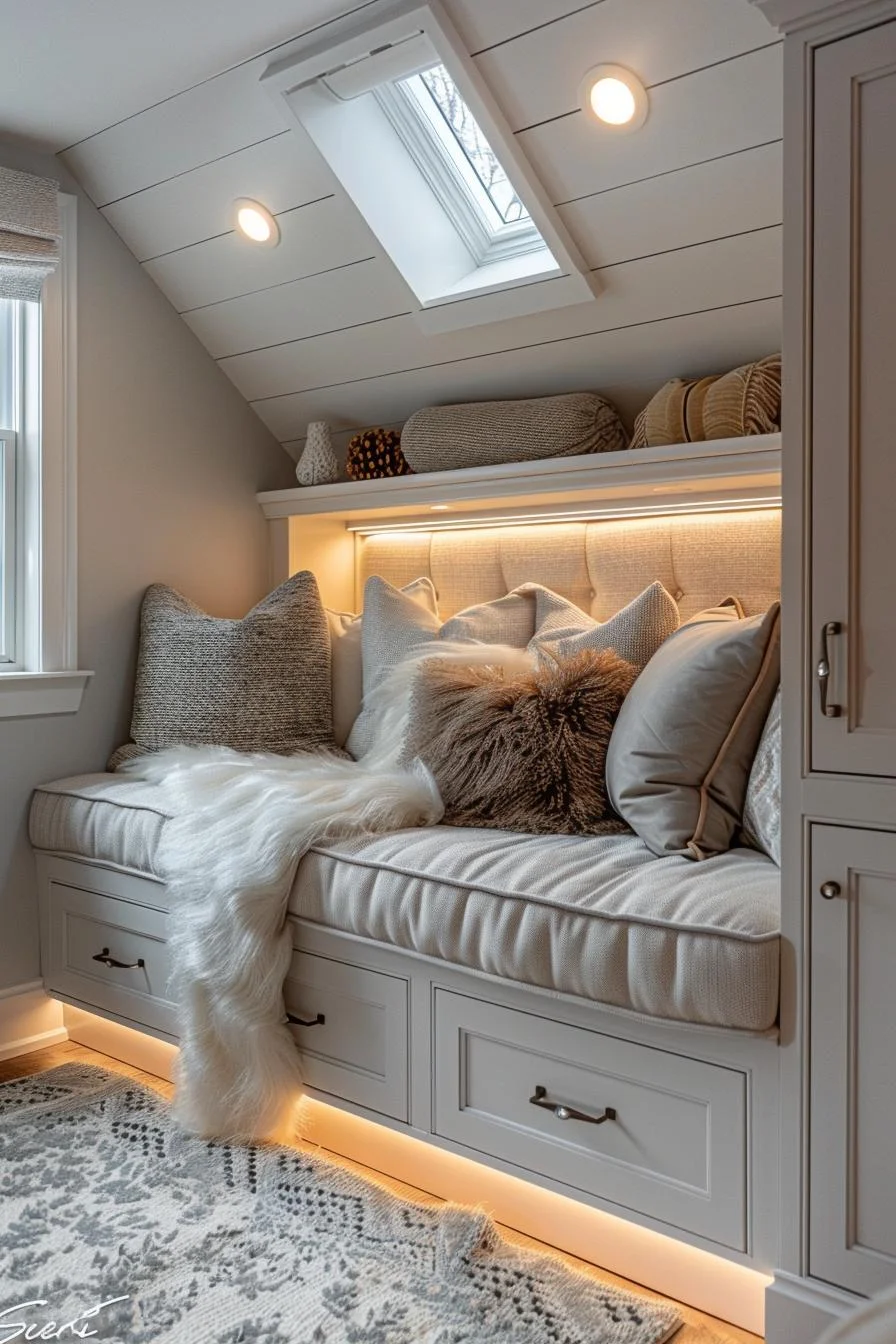 15 Clever Tiny Bedroom Ideas You Must See 36 14. Space-Saving Daybed Storage Solution-2