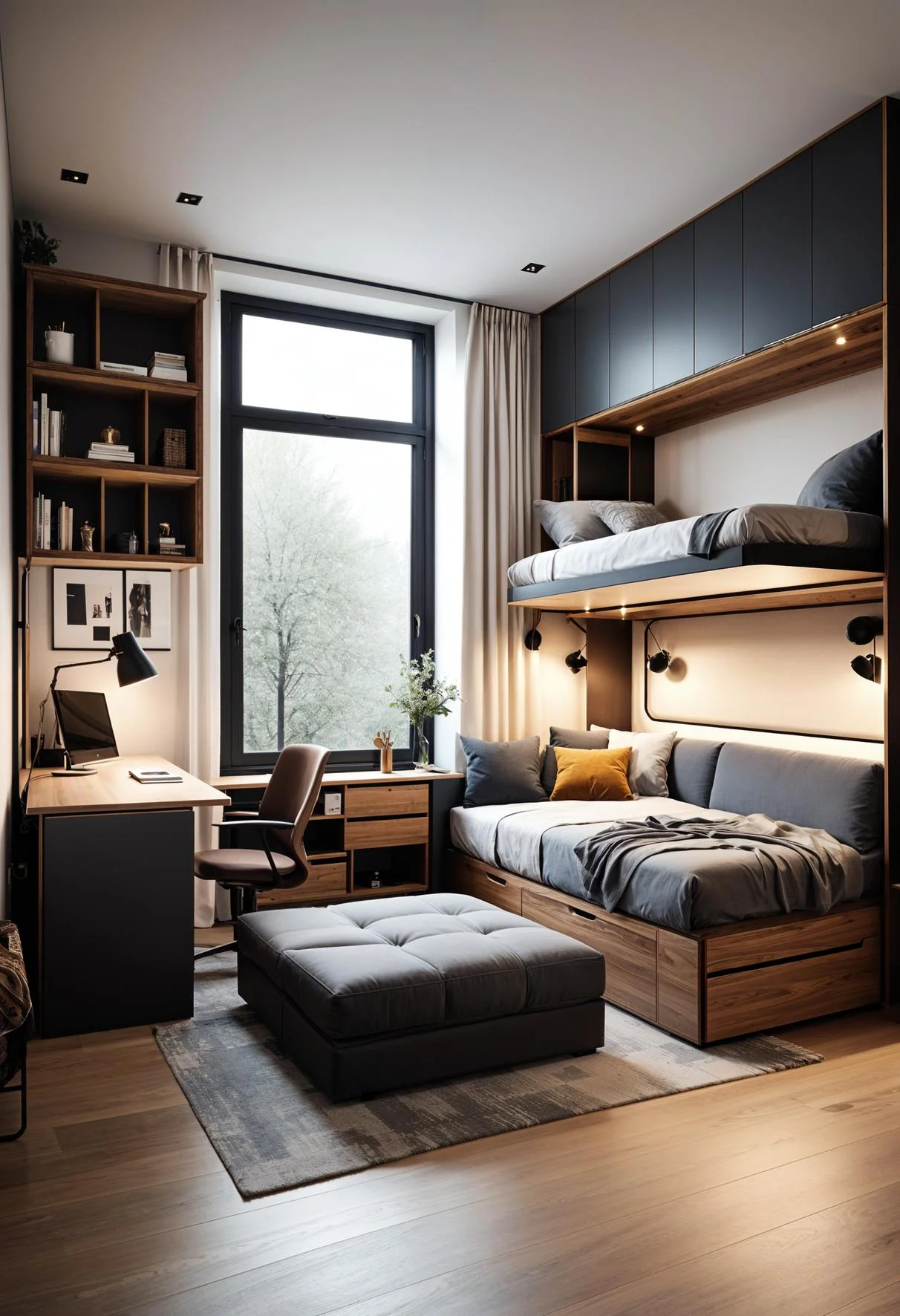 15 Clever Tiny Bedroom Ideas You Must See 10 4. Space-Saving Furniture Solutions-0