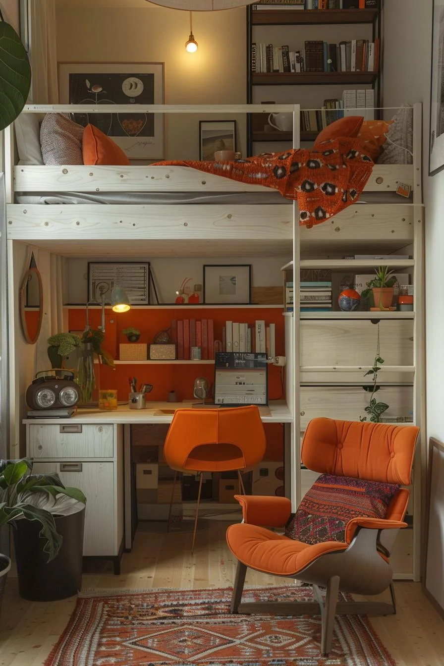 15 Clever Tiny Bedroom Ideas You Must See 16 6. Space-Saving Loft Bed Solutions-0