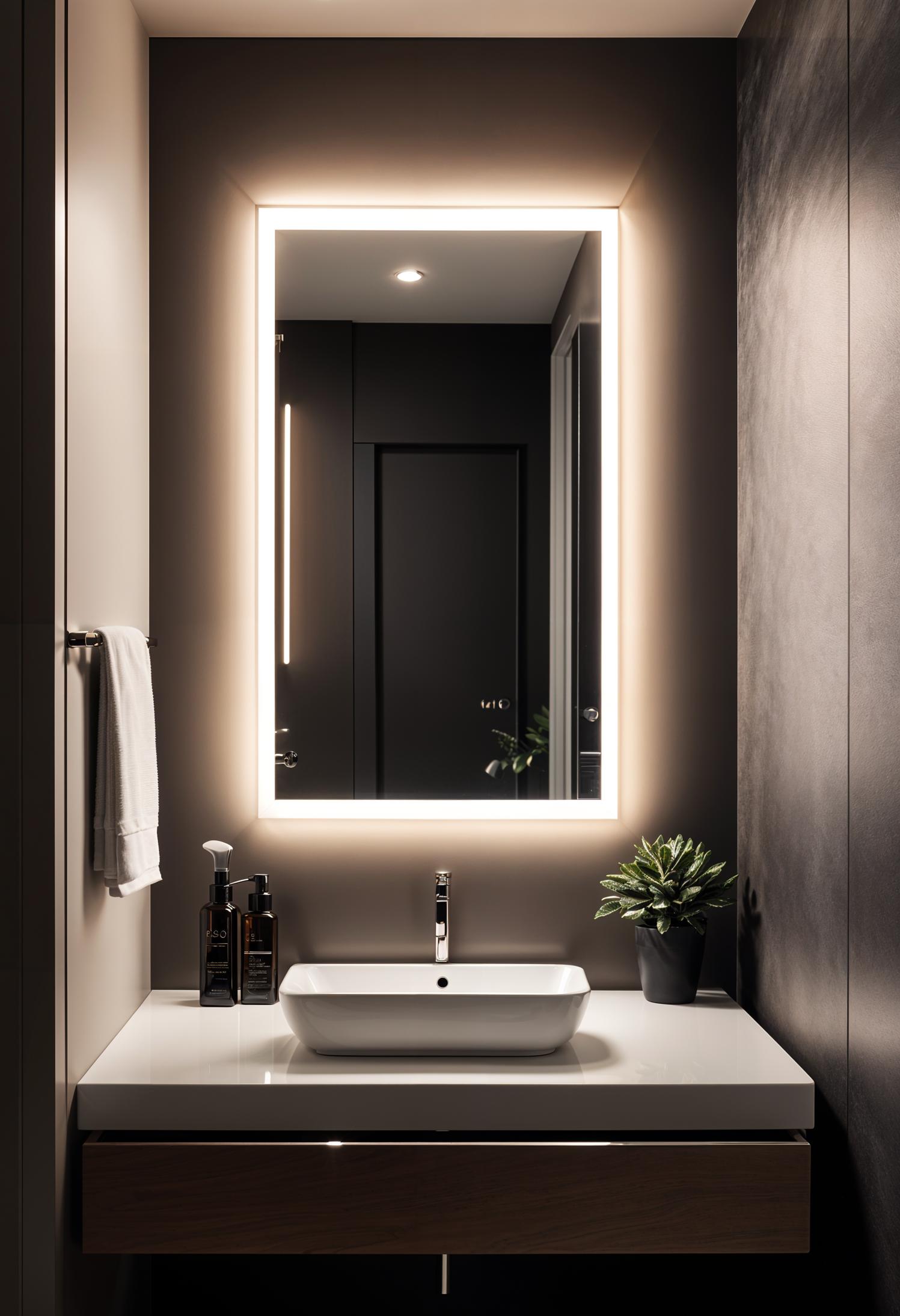 9. Versatile Illuminated Vanity Mirror-2