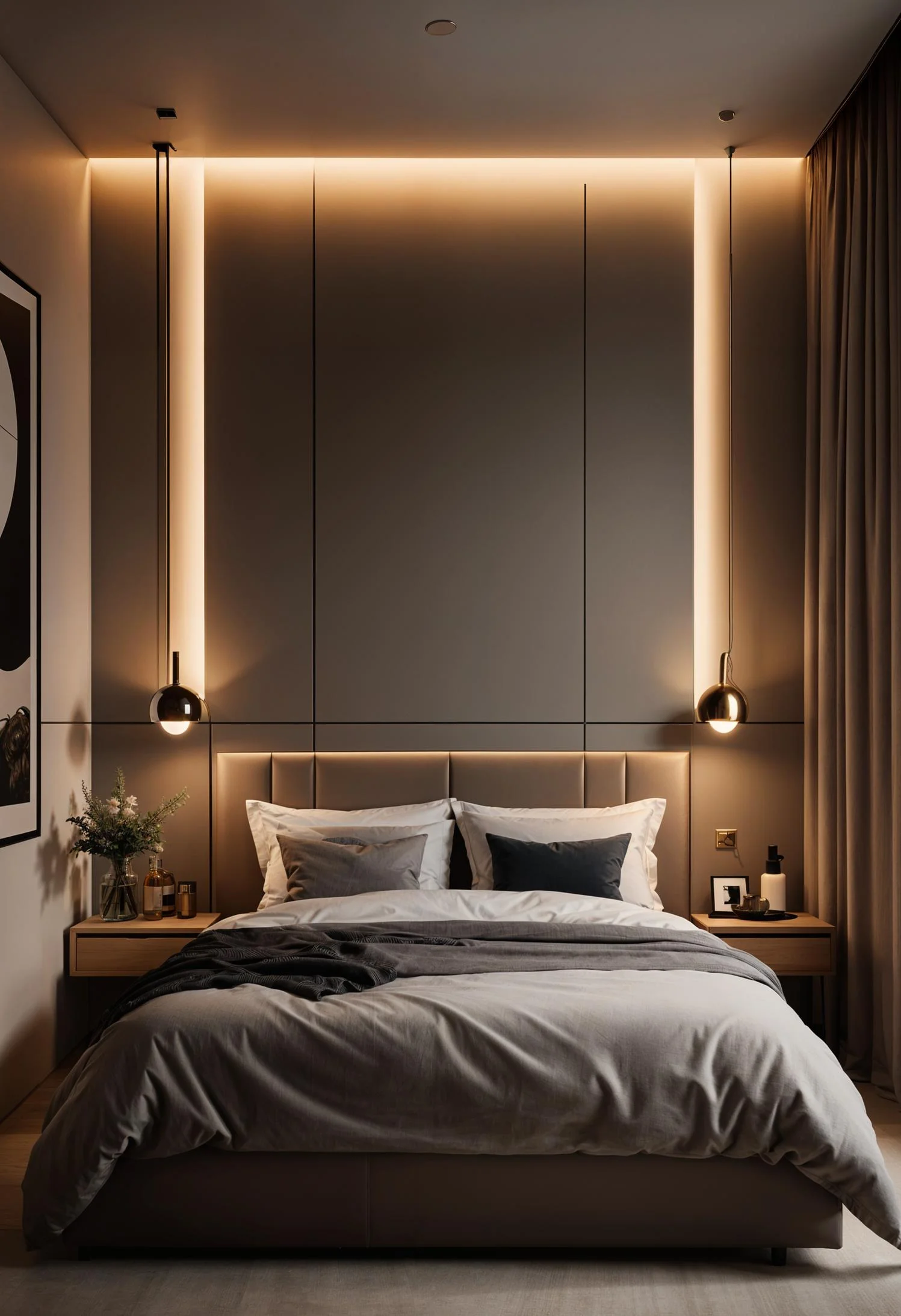 15 Clever Tiny Bedroom Ideas You Must See 9 3. Wall Lighting for Small Bedrooms-2