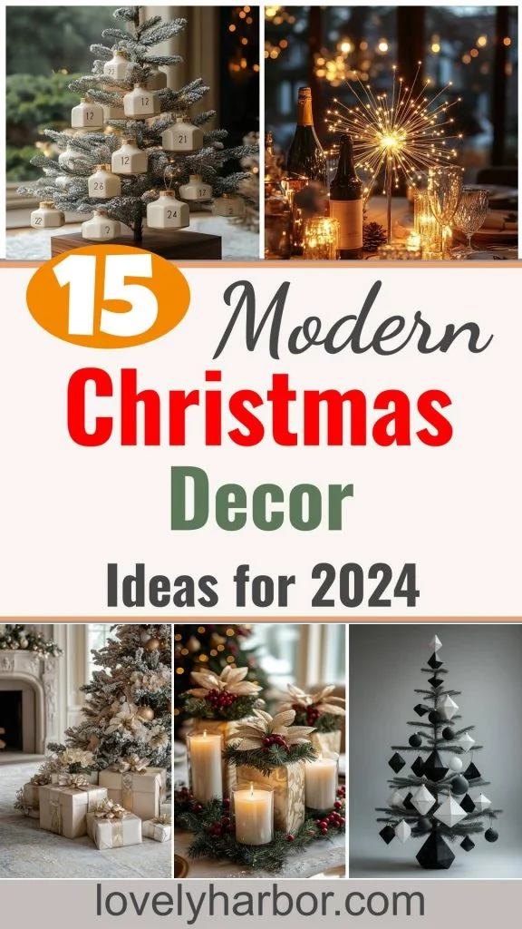 15 Modern Christmas Decor Ideas For 2024