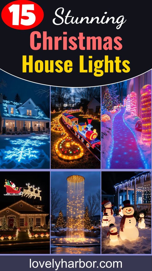 15 Stunning Christmas House Lights Ideas You’ll Love