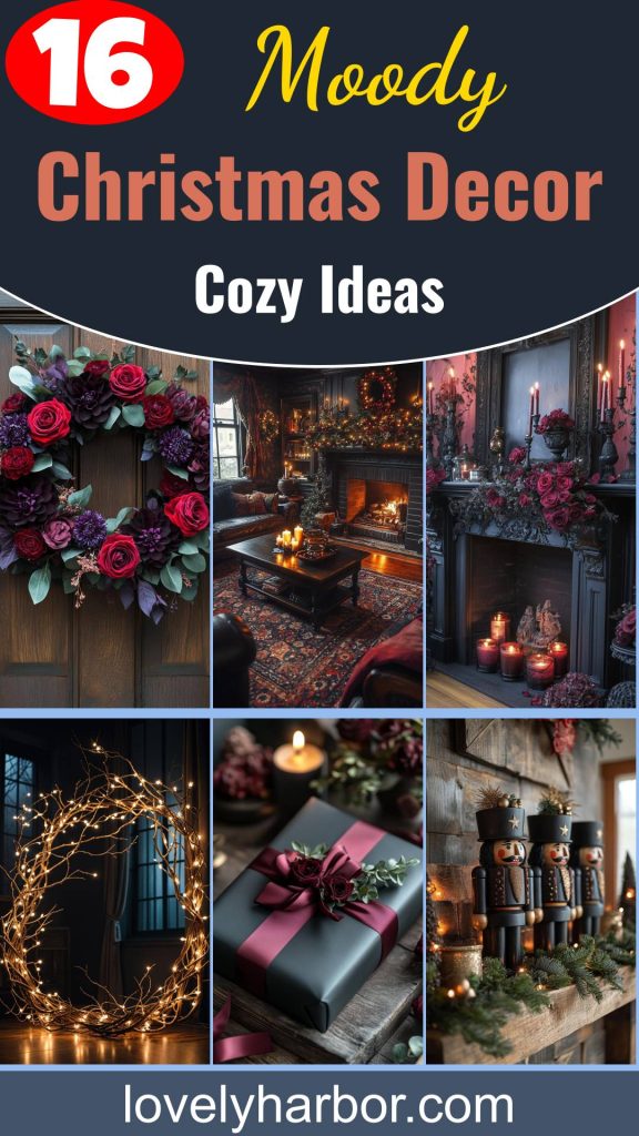 16 Moody Christmas Decor Ideas For A Super Cozy Holiday