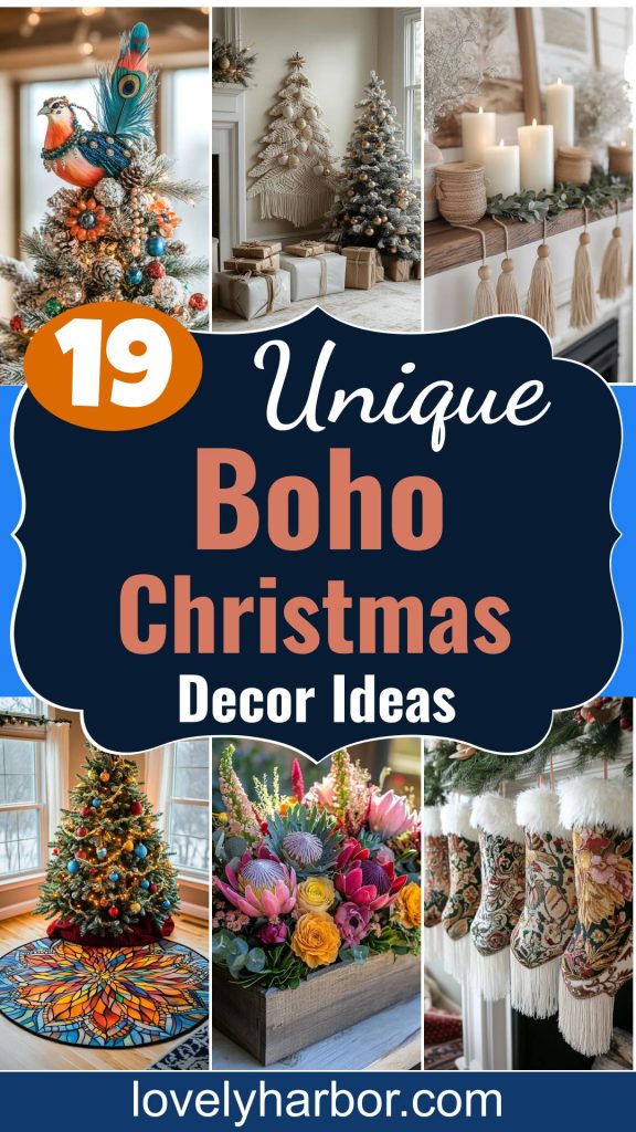 19 Unique Boho Christmas Decor Ideas