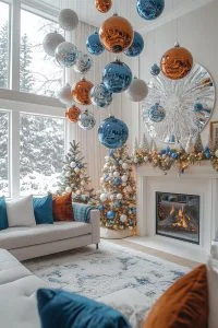 Ceiling Suspended Oversized Ornaments 1