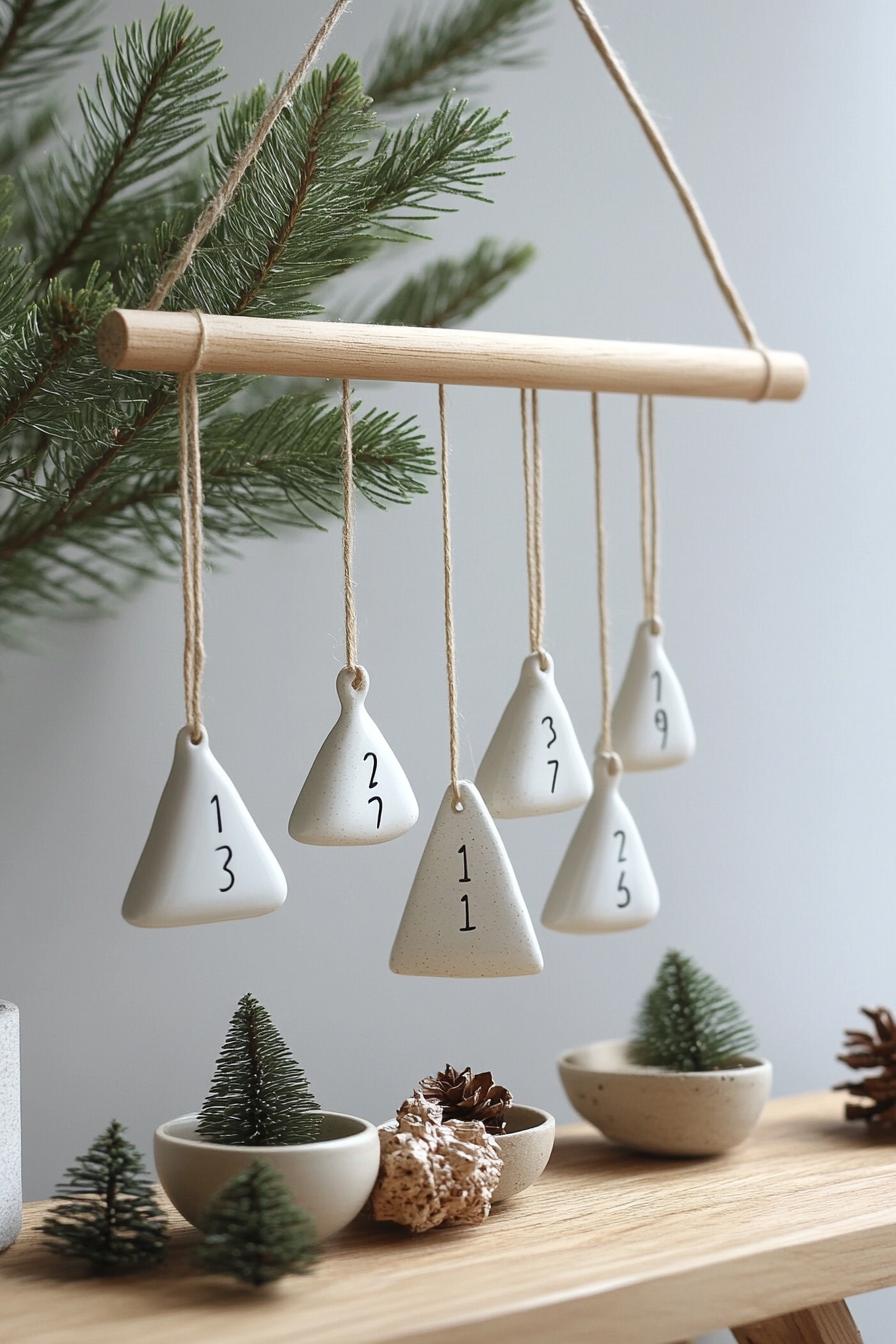 13. Chic Advent Calendar with Porcelain Tags-1