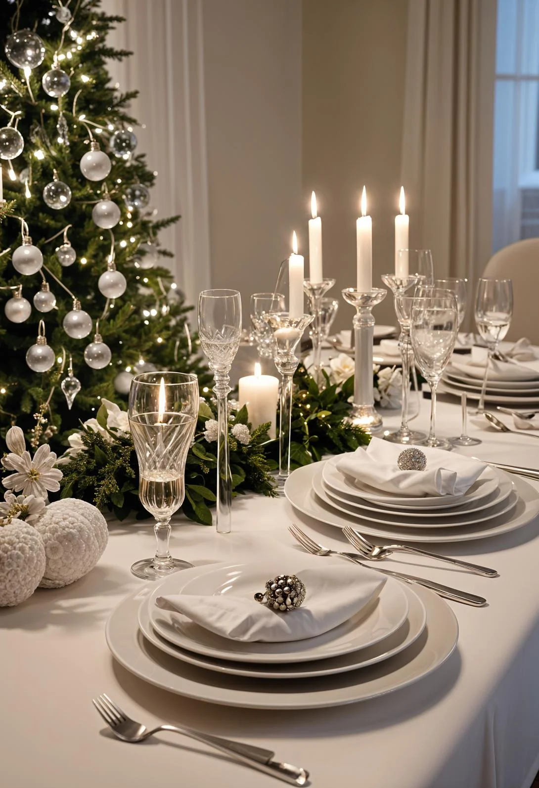 10. Chic Holiday Table Setting Inspiration-0