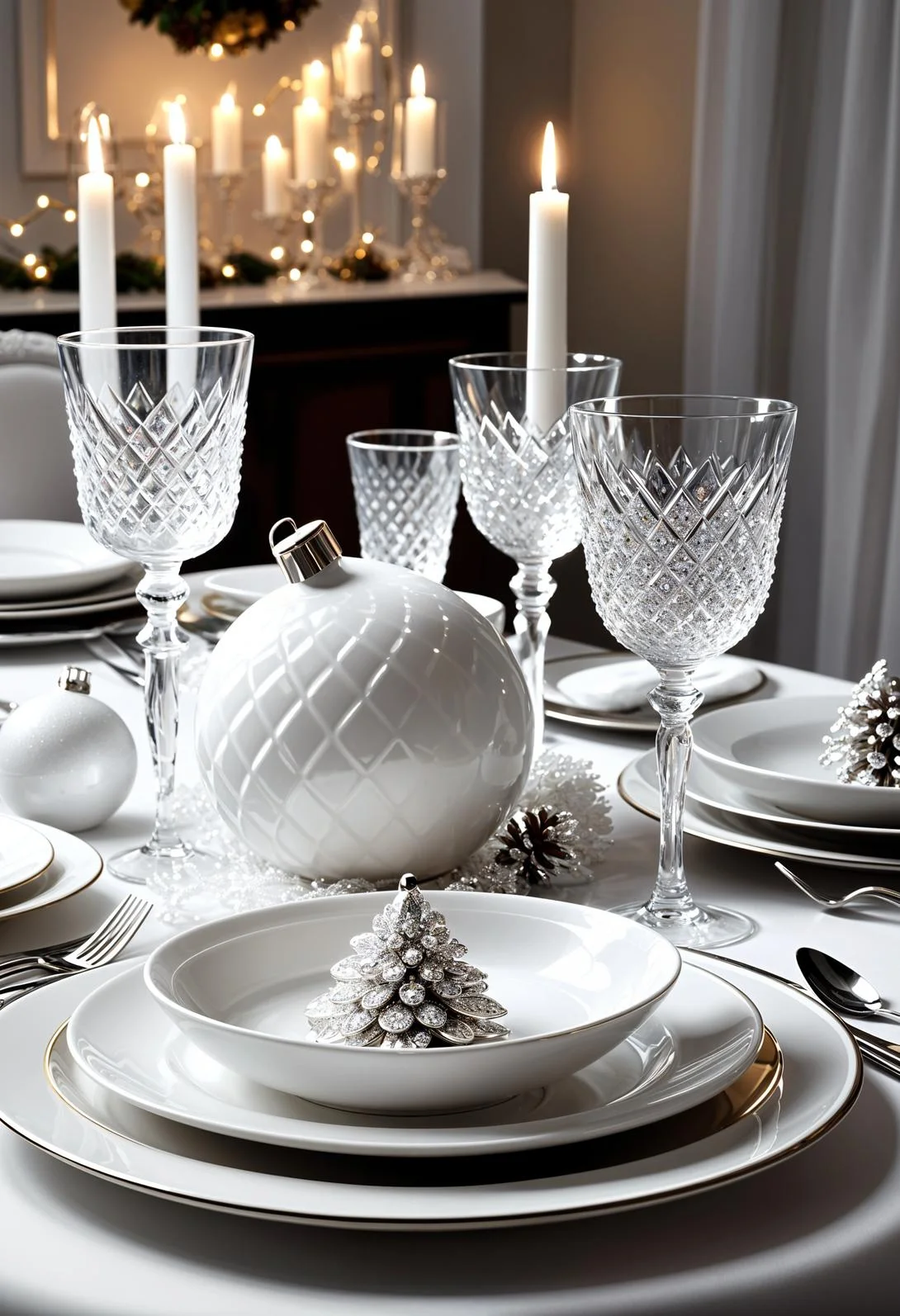 10. Chic Holiday Table Setting Inspiration-2