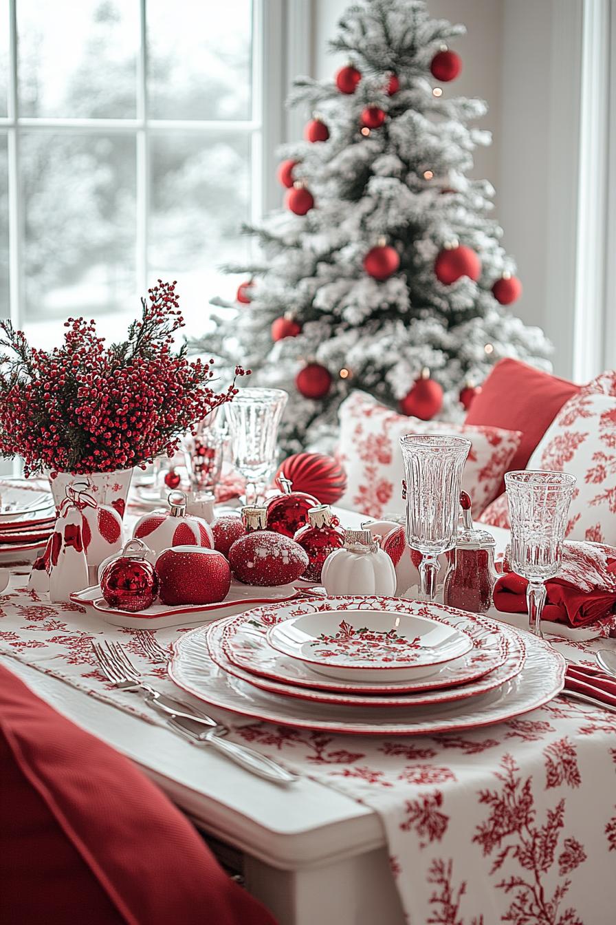 19. Chic Tableware for Christmas Feasts-2