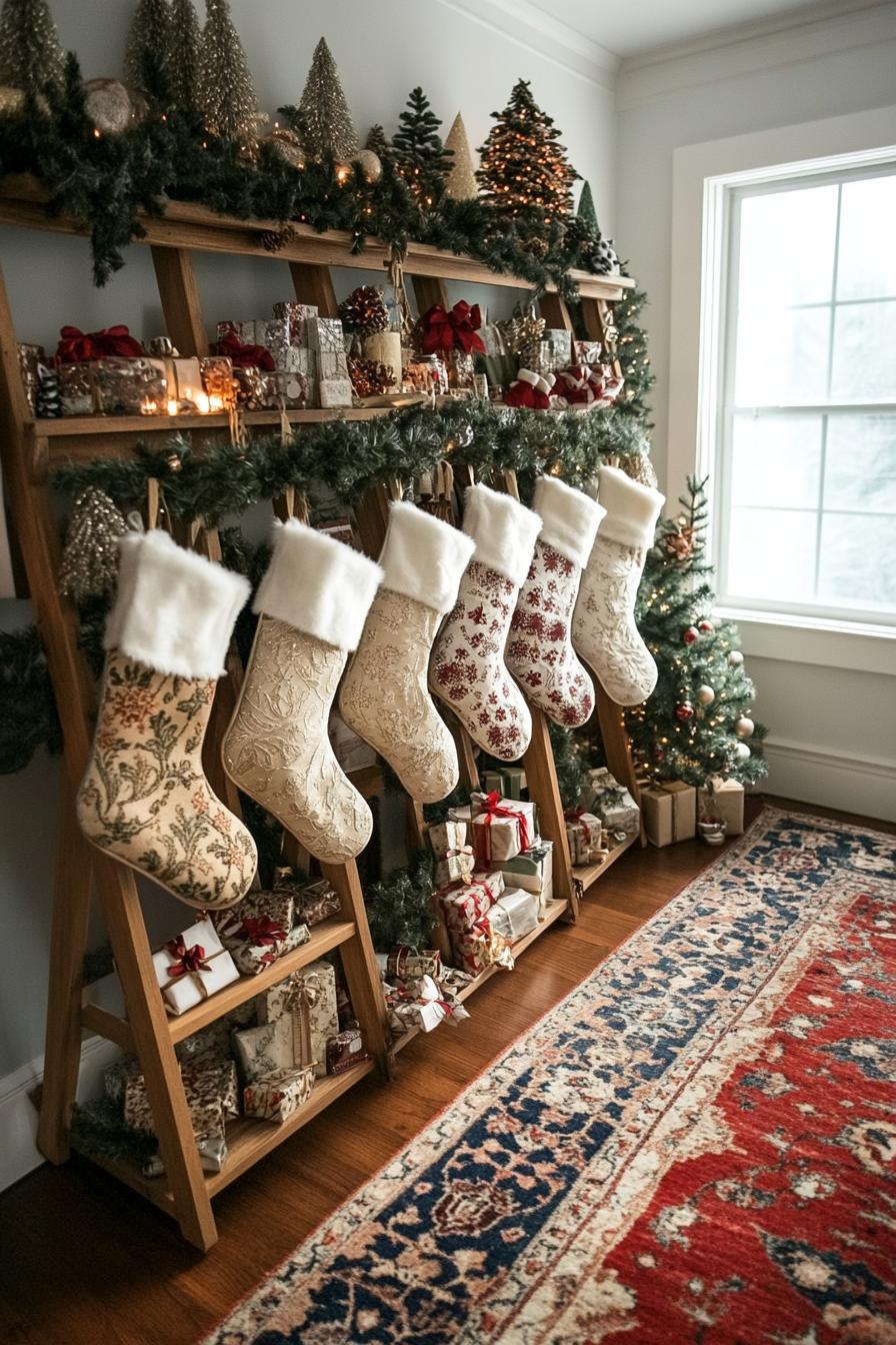 11. Creative Christmas Stocking Displays-1