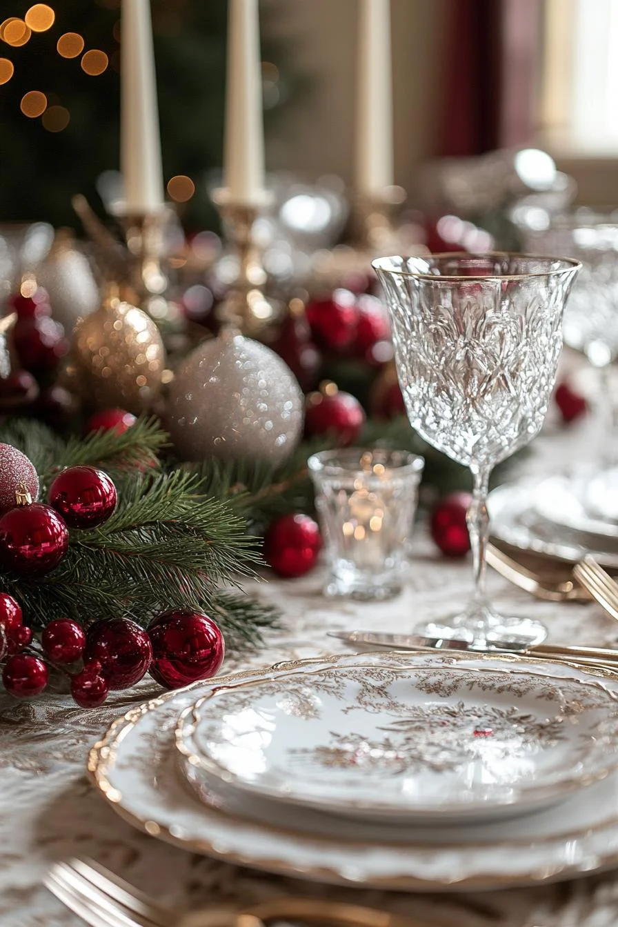 10. Elegant Holiday Dining Décor-0