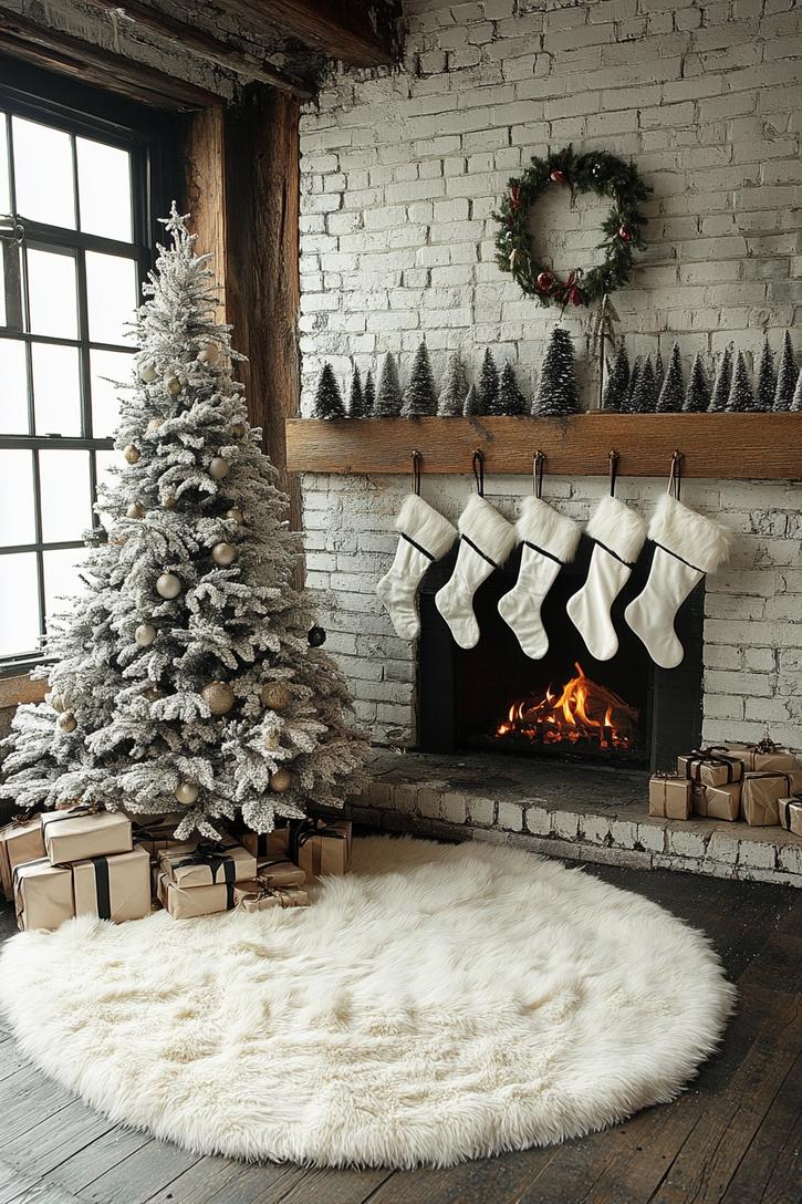 5. Elegant Monochrome Christmas Decor Ideas-1