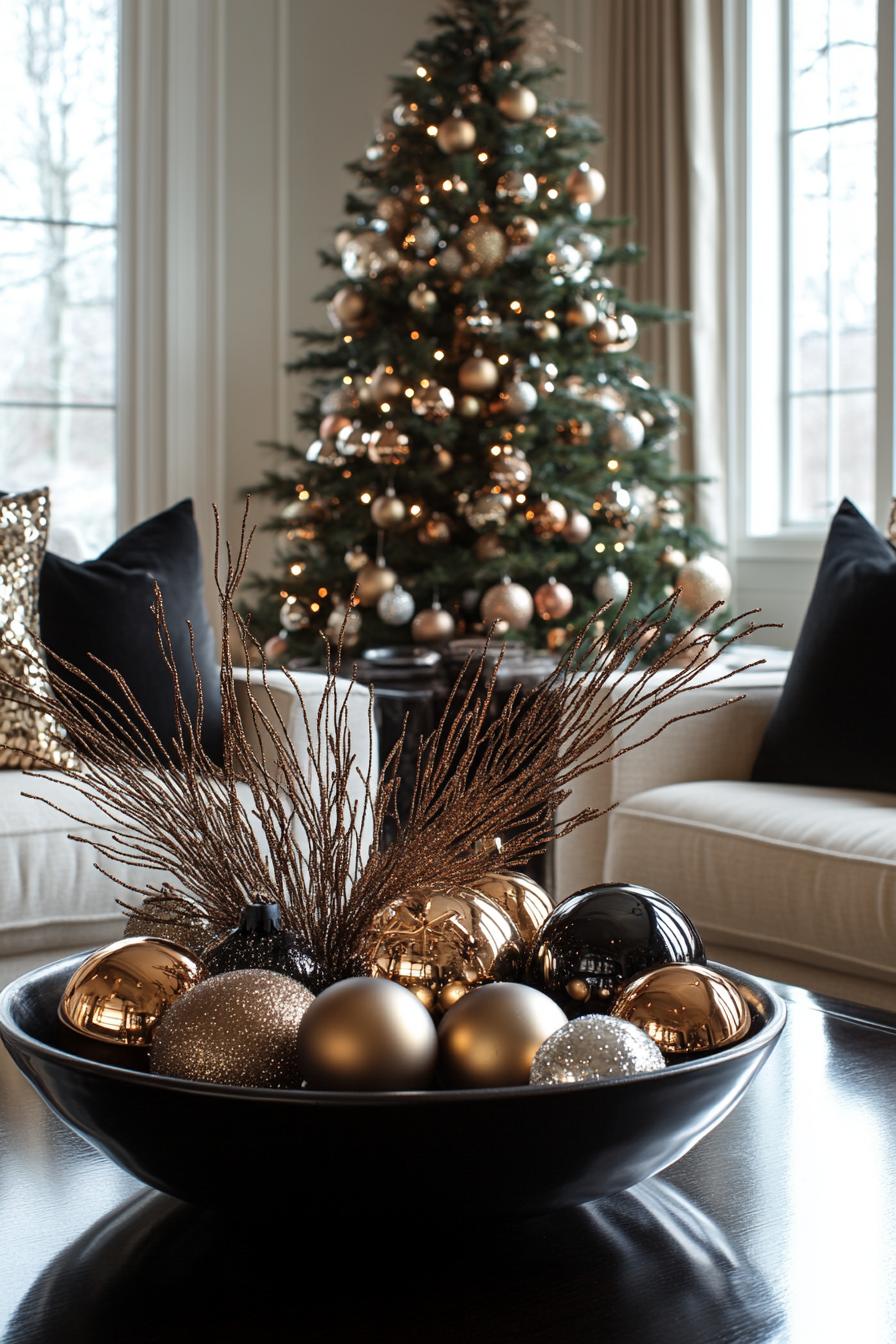 12. Elegant Monochrome Ornament Displays-1