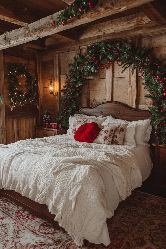 21 Super Cozy Christmas Bedroom Aesthetic Ideas - Lovely Harbor