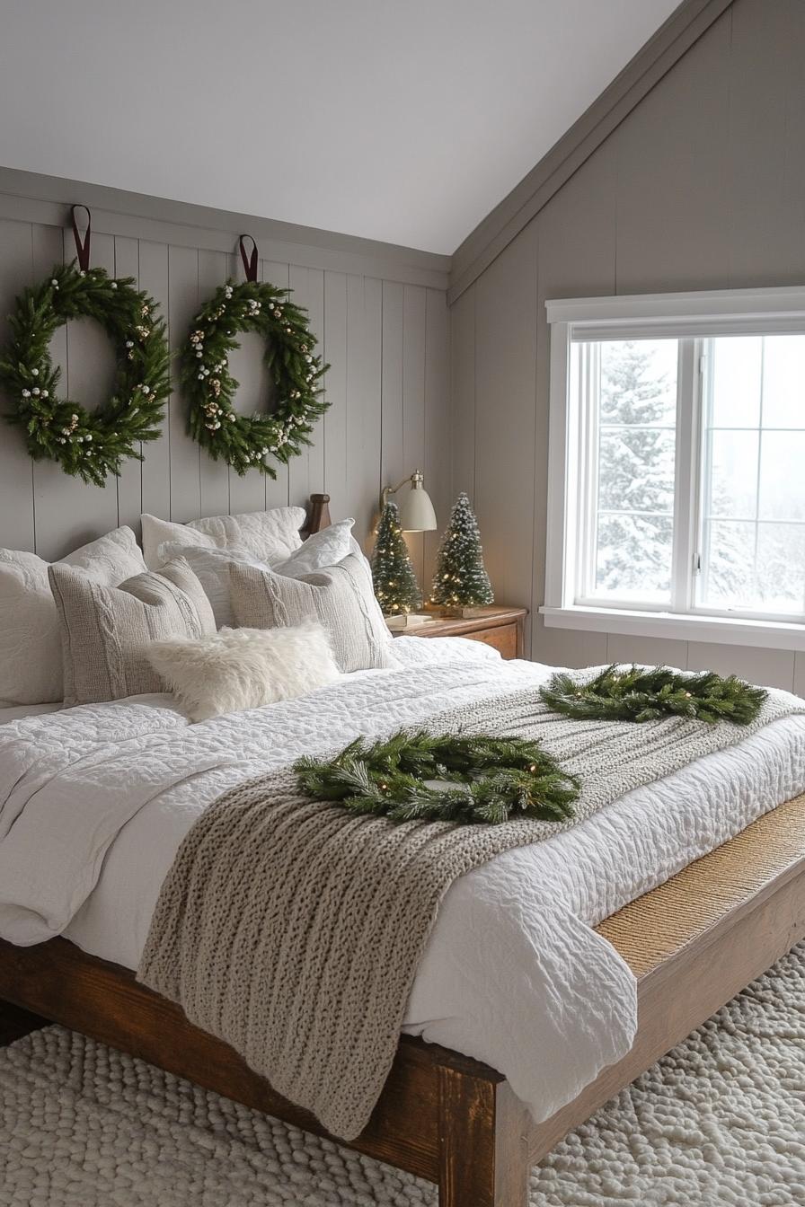 10. Festive Bedroom Wreath Displays-1