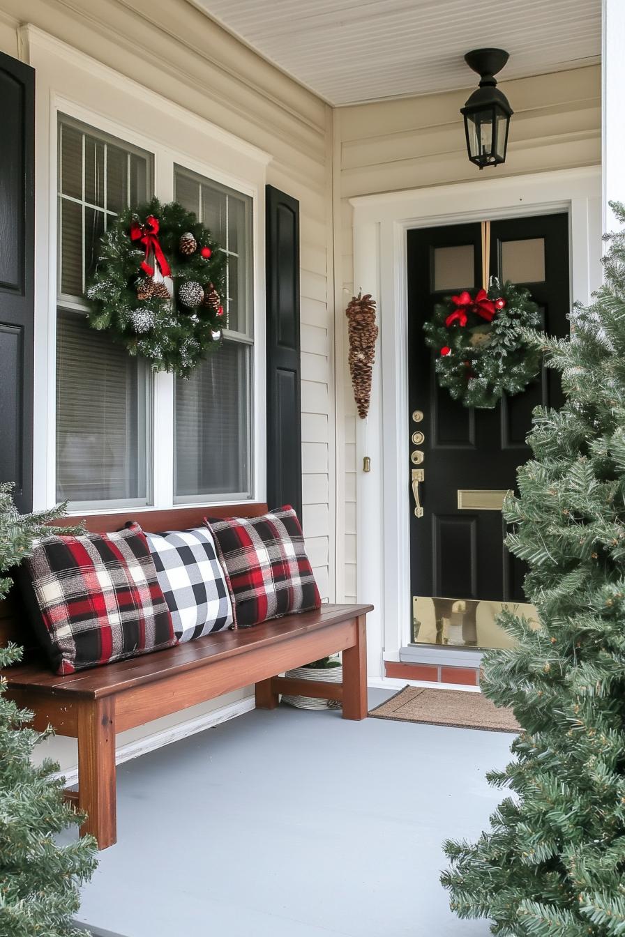 11. Festive Buffalo Check Decor Ideas-1