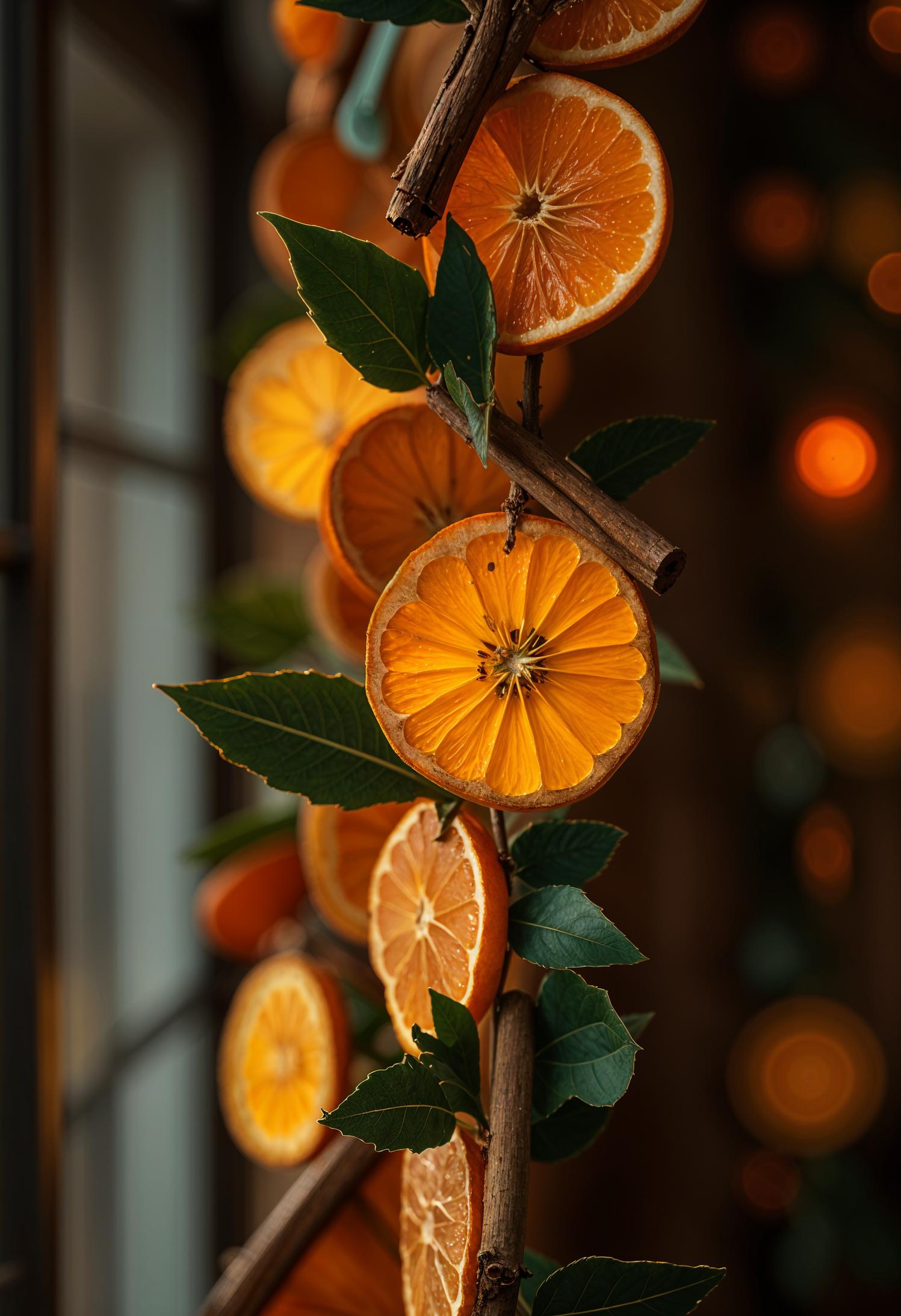 1. Festive Citrus Garland DIY-1