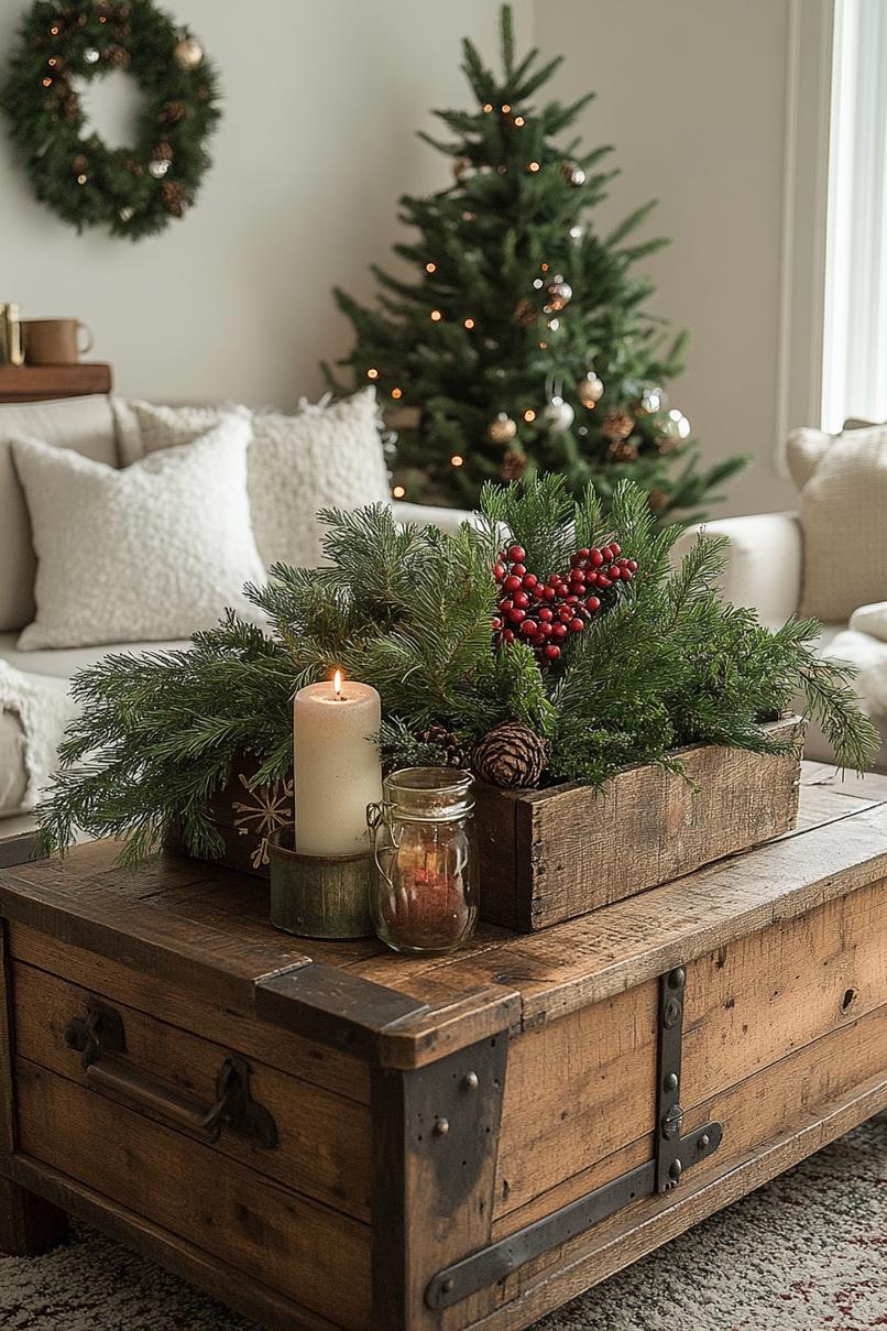 8. Festive Coffee Table Centerpiece-1