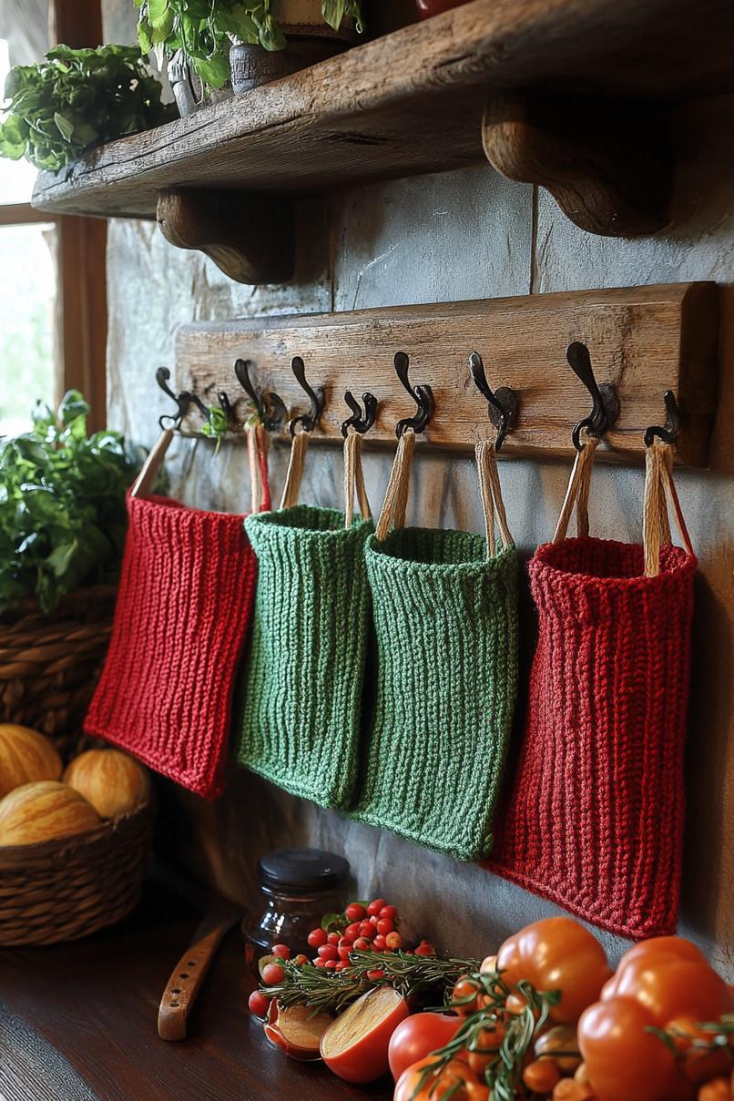 6. Festive Knitted Pot Holders-0