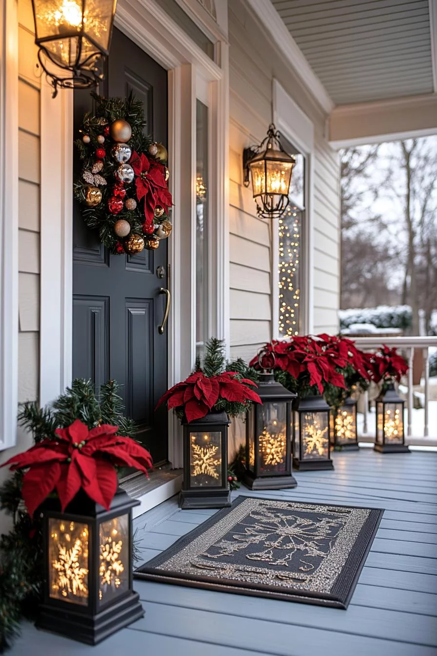 18 Creative Outdoor Christmas Decor Ideas For 2025 44 8. Festive Lantern Decor Inspiration-2