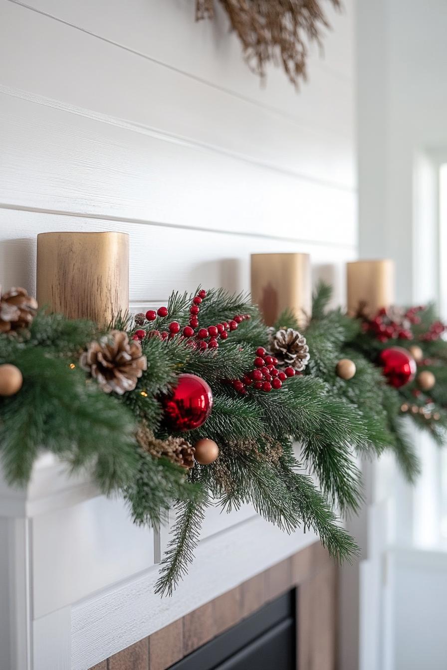 9. Festive Mantel Decor Inspiration-0