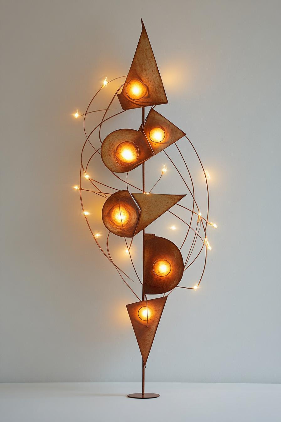 11. Festive Metal Wall Sculpture Glow-1