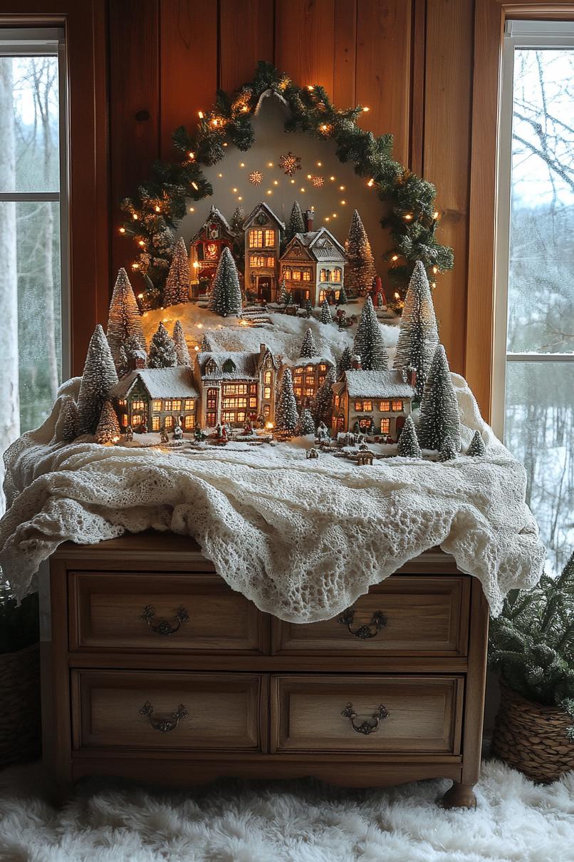 20. Festive Miniature Displays for Decor-1