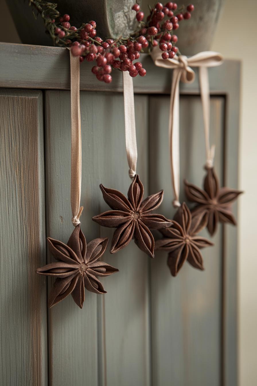 5. Festive Star Anise Wreath Decor-0