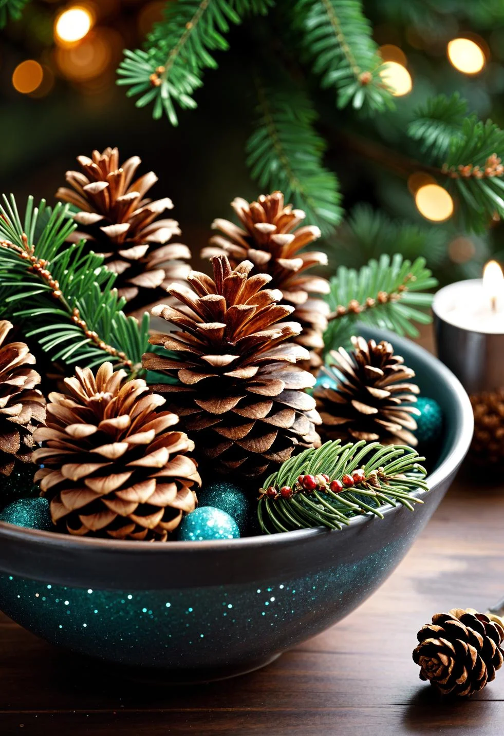 12. Fragrant Pine Cone Decor Ideas-0